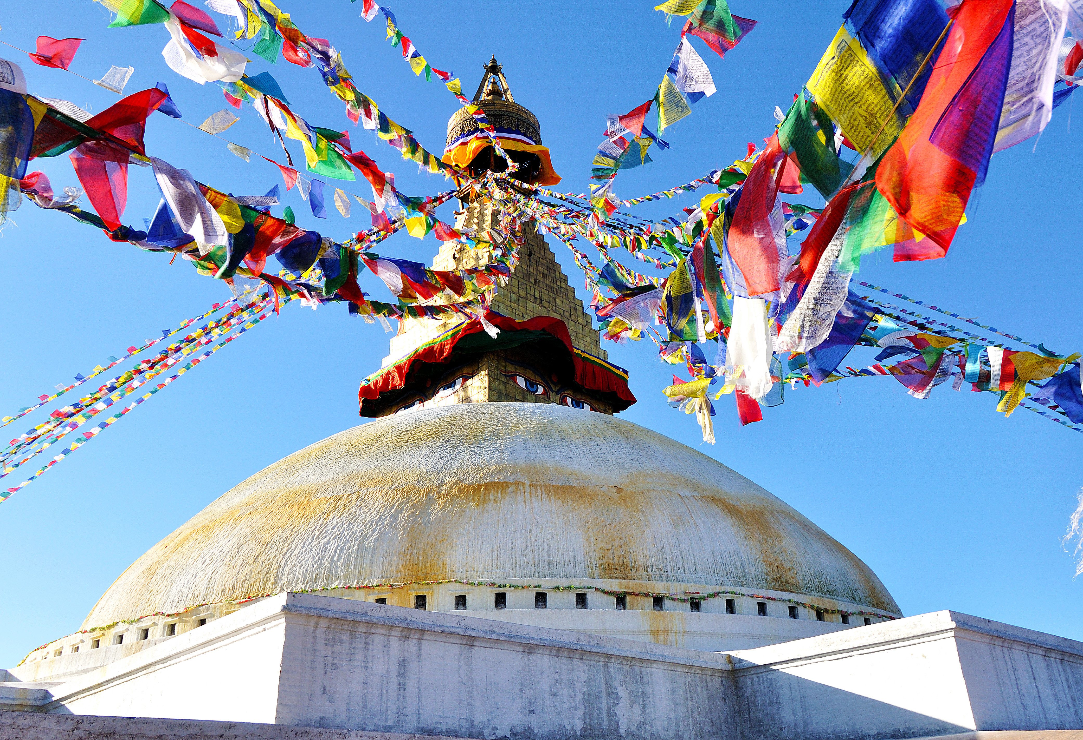 Bodnath Stupa in Kathmandu