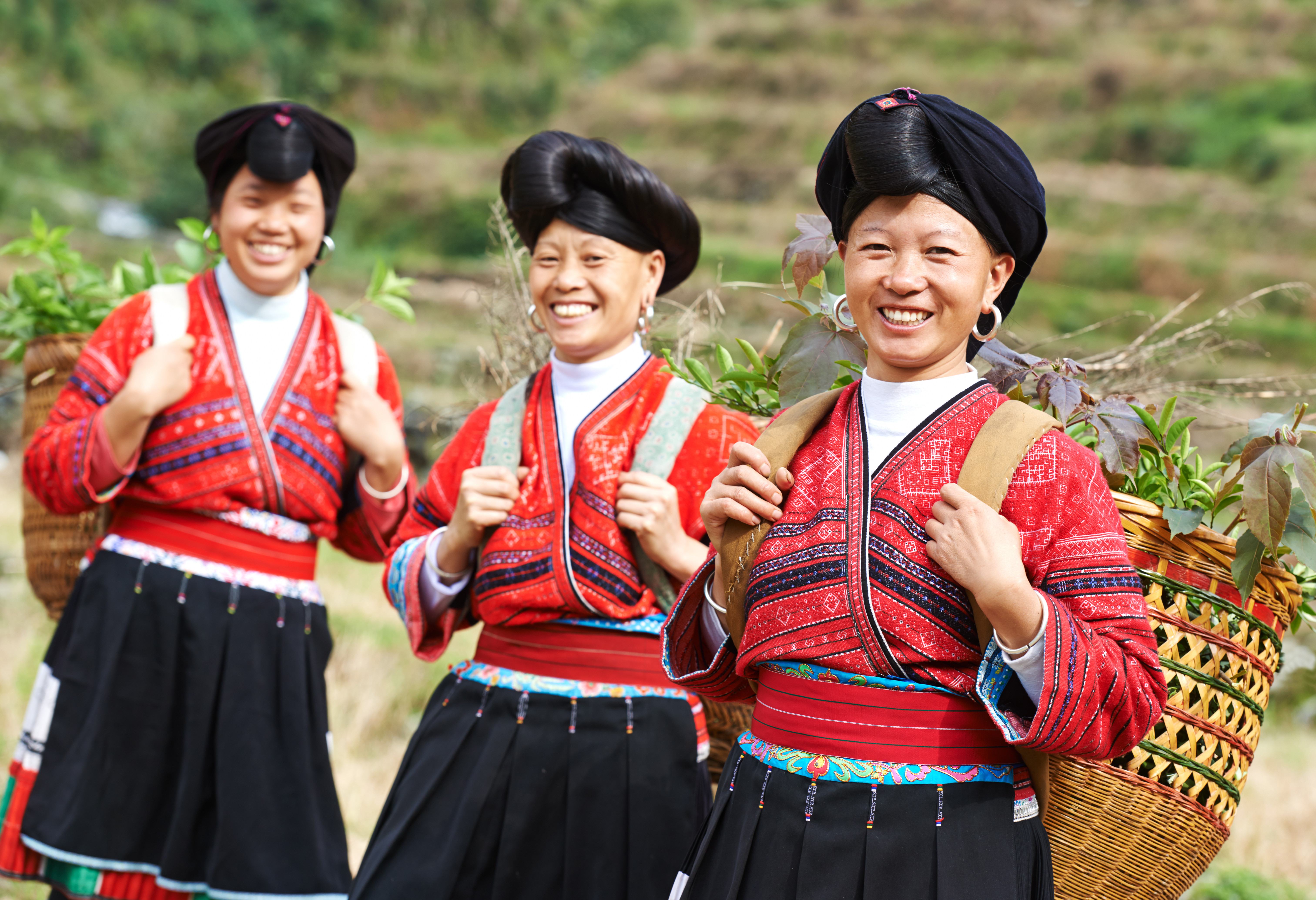 Yao vrouwen in China