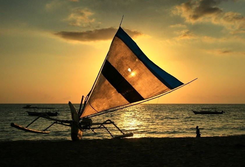 Zonsondergang Senggigi BEach