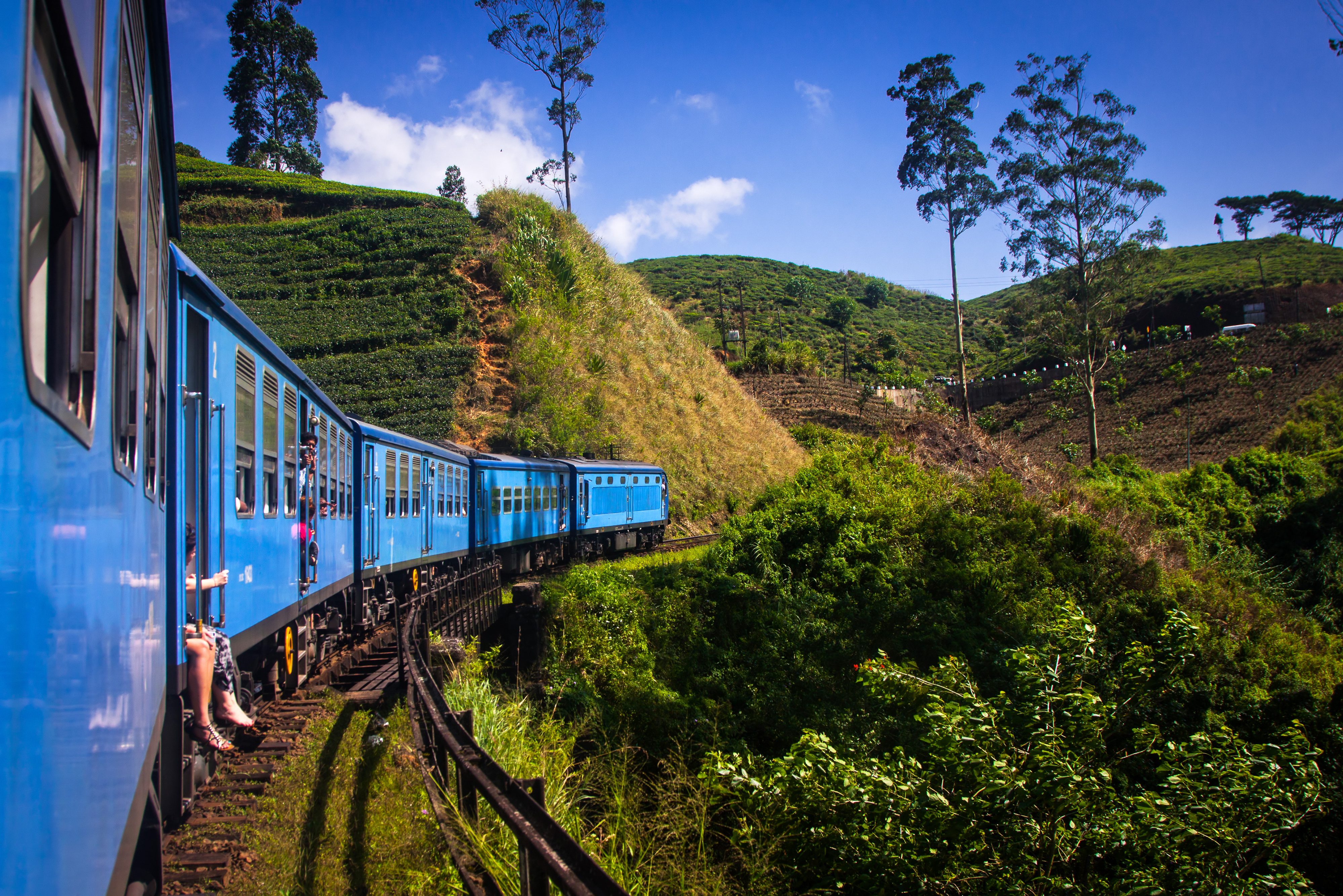 Trein in Sri Lanka