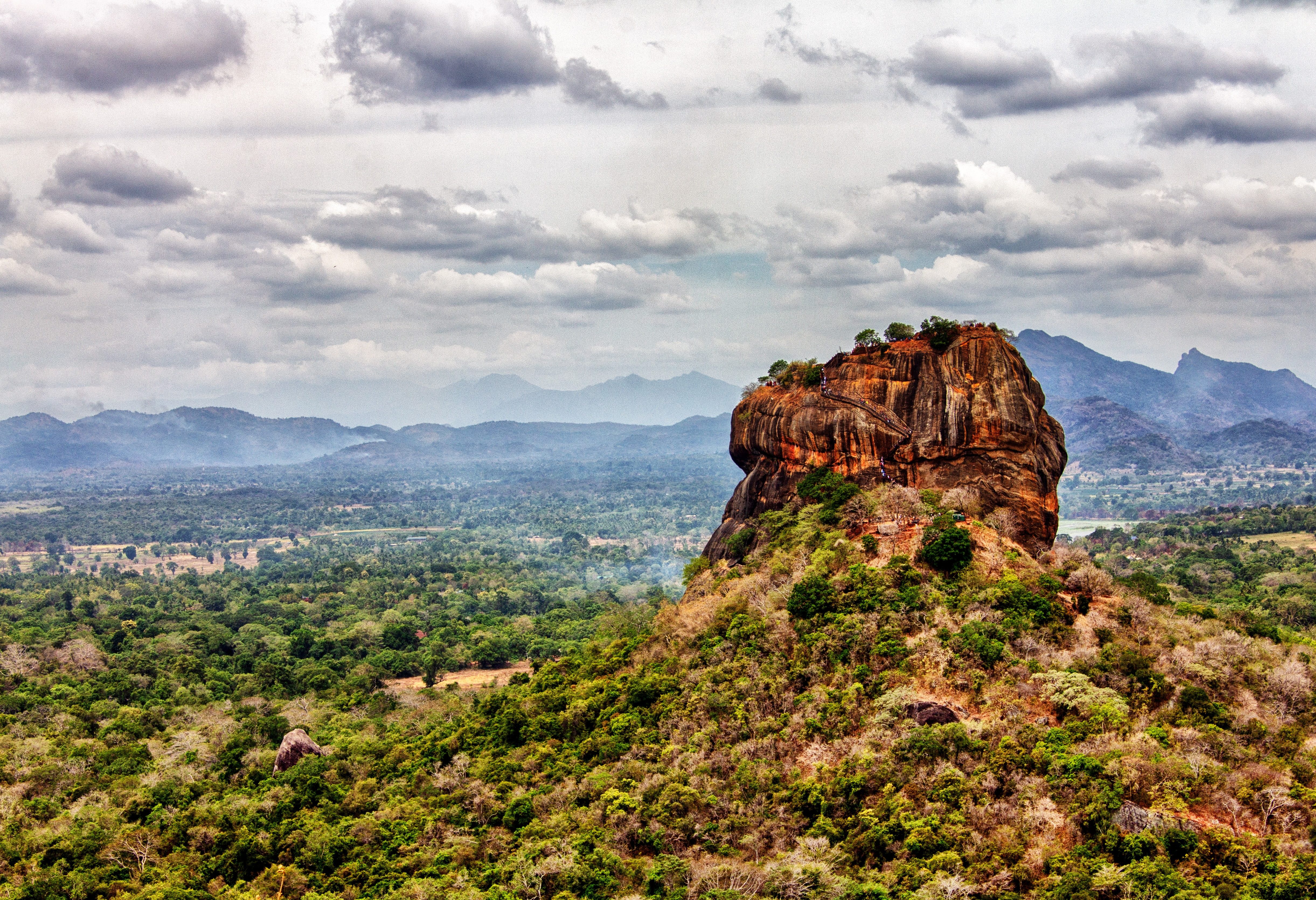 Leeuwenrots in Sigiriya, Sri Lanka