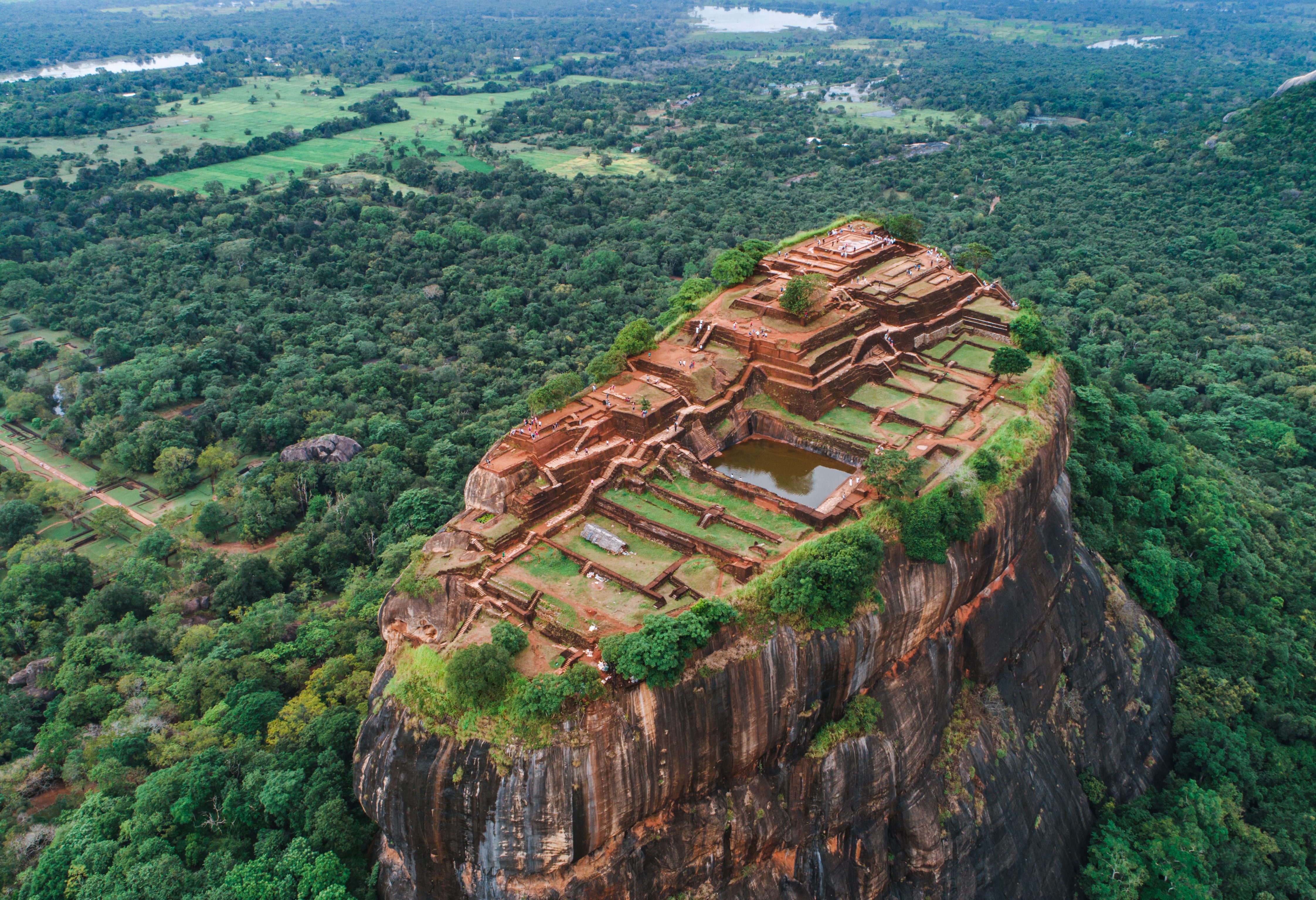 Leeuwenrots in Sigiriya, Sri Lanka