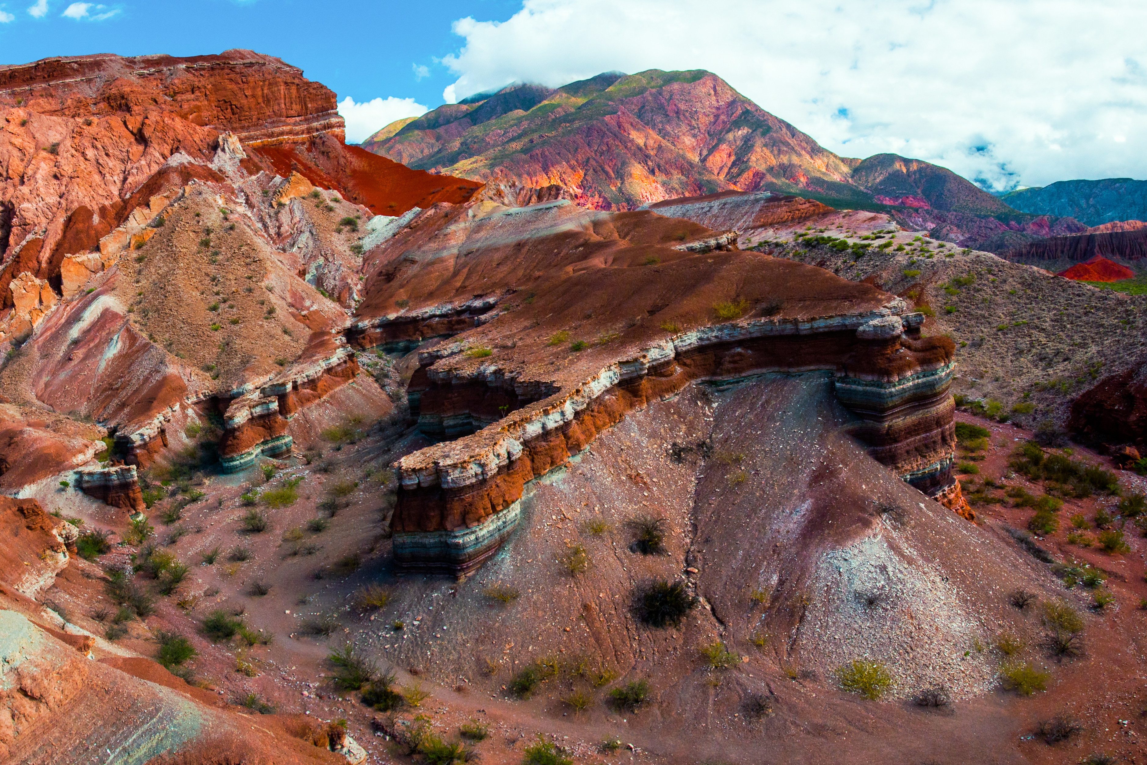 Quebrada Vallei bij Salta in Argentinië