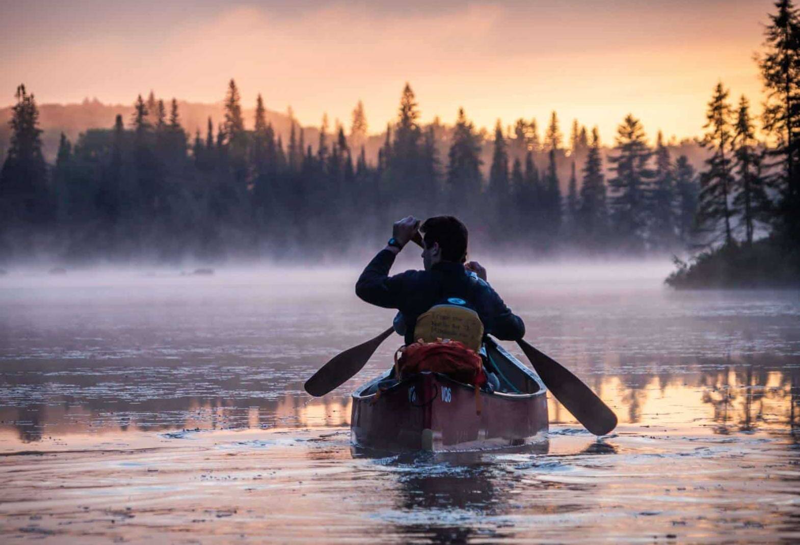 Kanoën en kamperen in Algonquin Canada