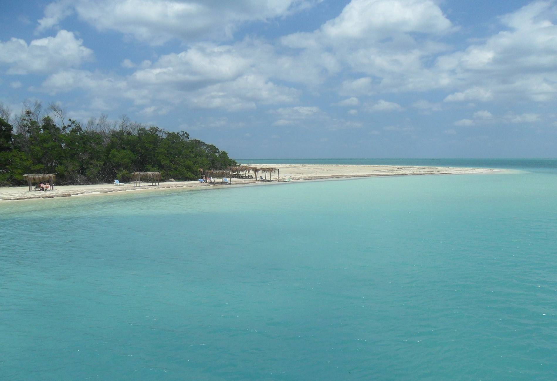 Punta Arena op Cayo Levisa in Cuba