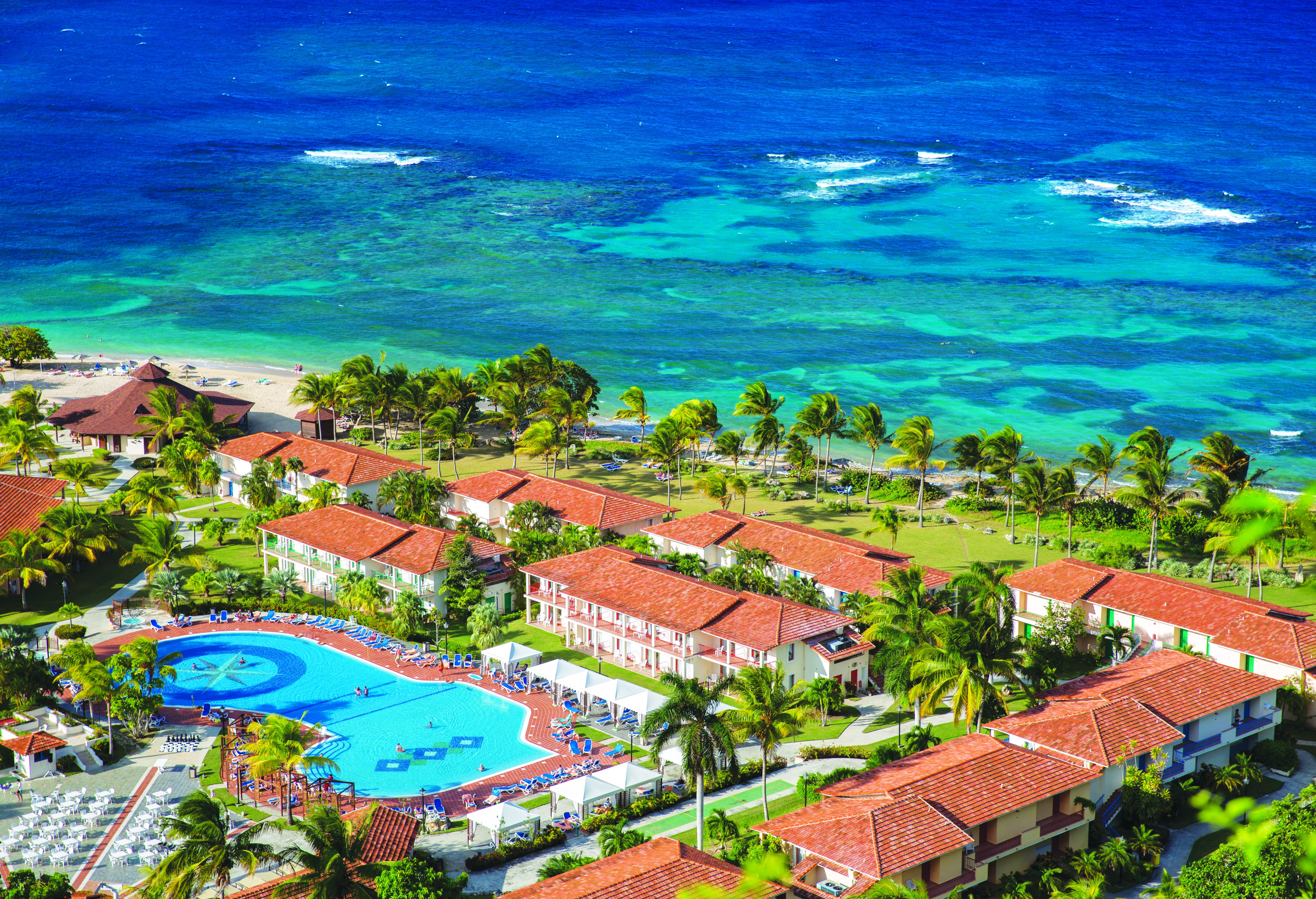 Overzicht over Memories Jibacoa en Playa Jibacoa in Cuba