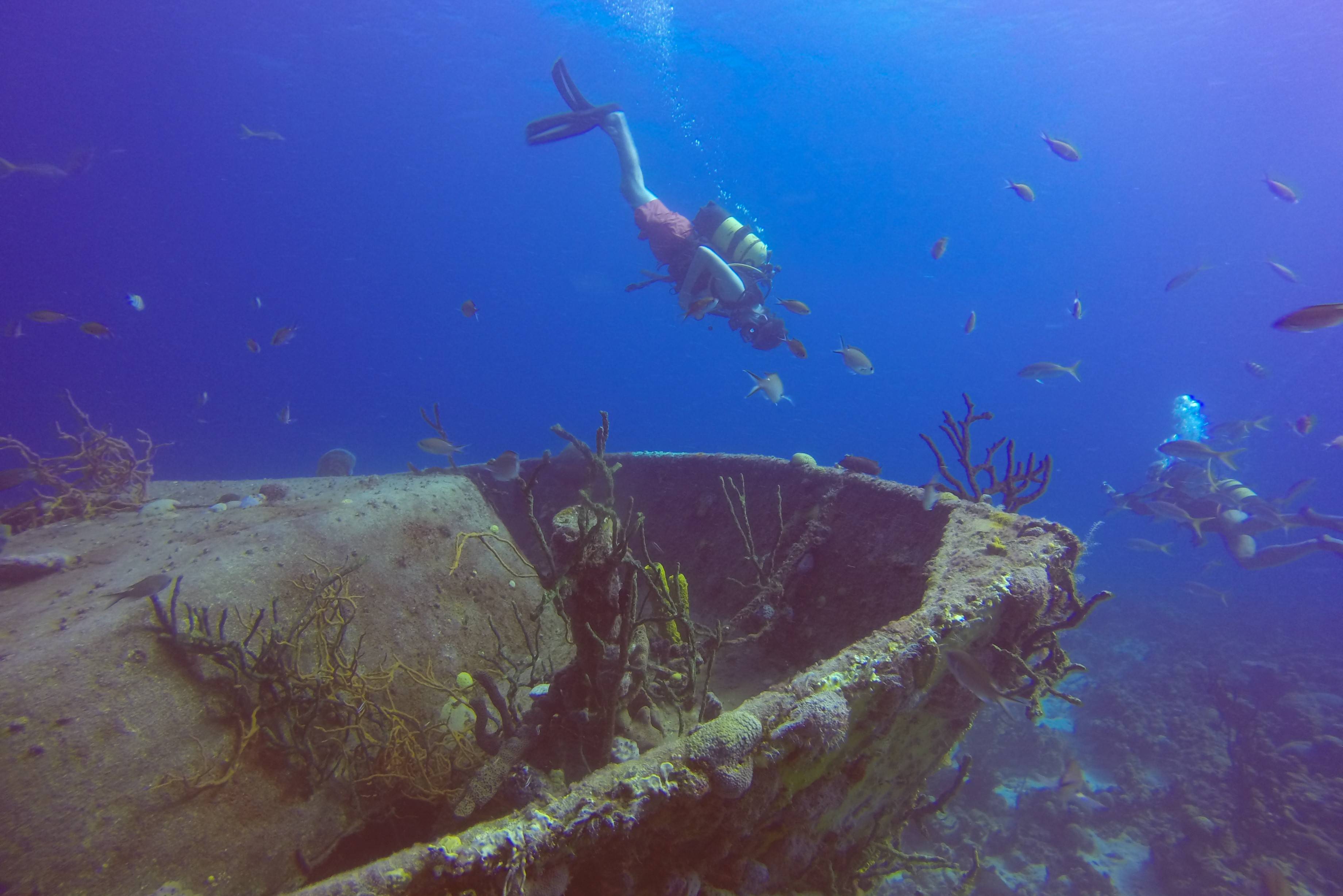 Duiken in de Varkensbaai op Cuba
