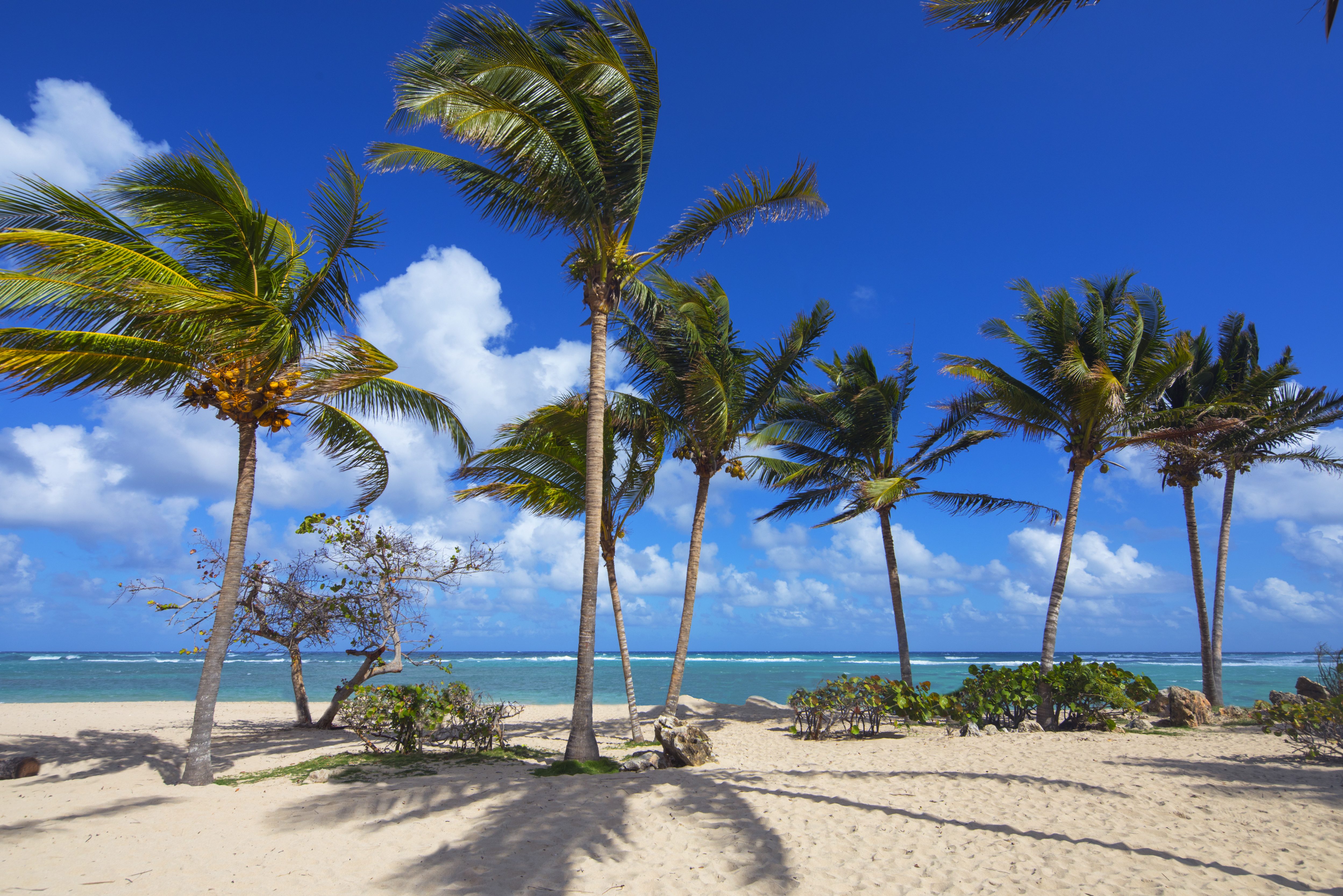 Mooie strand van Playa Jibacoa in Cuba