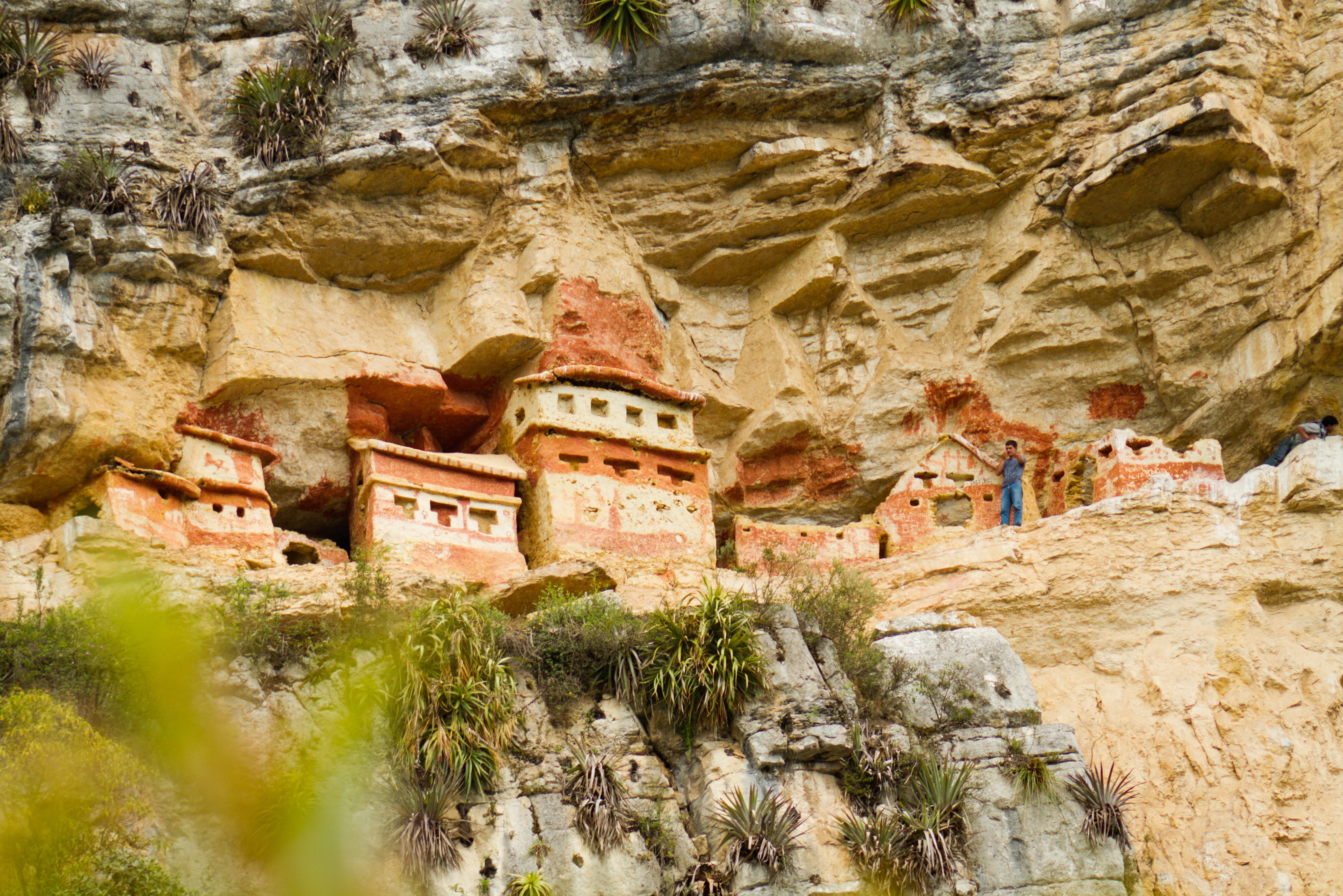 Mausoleum van Revash in het noorden van Peru