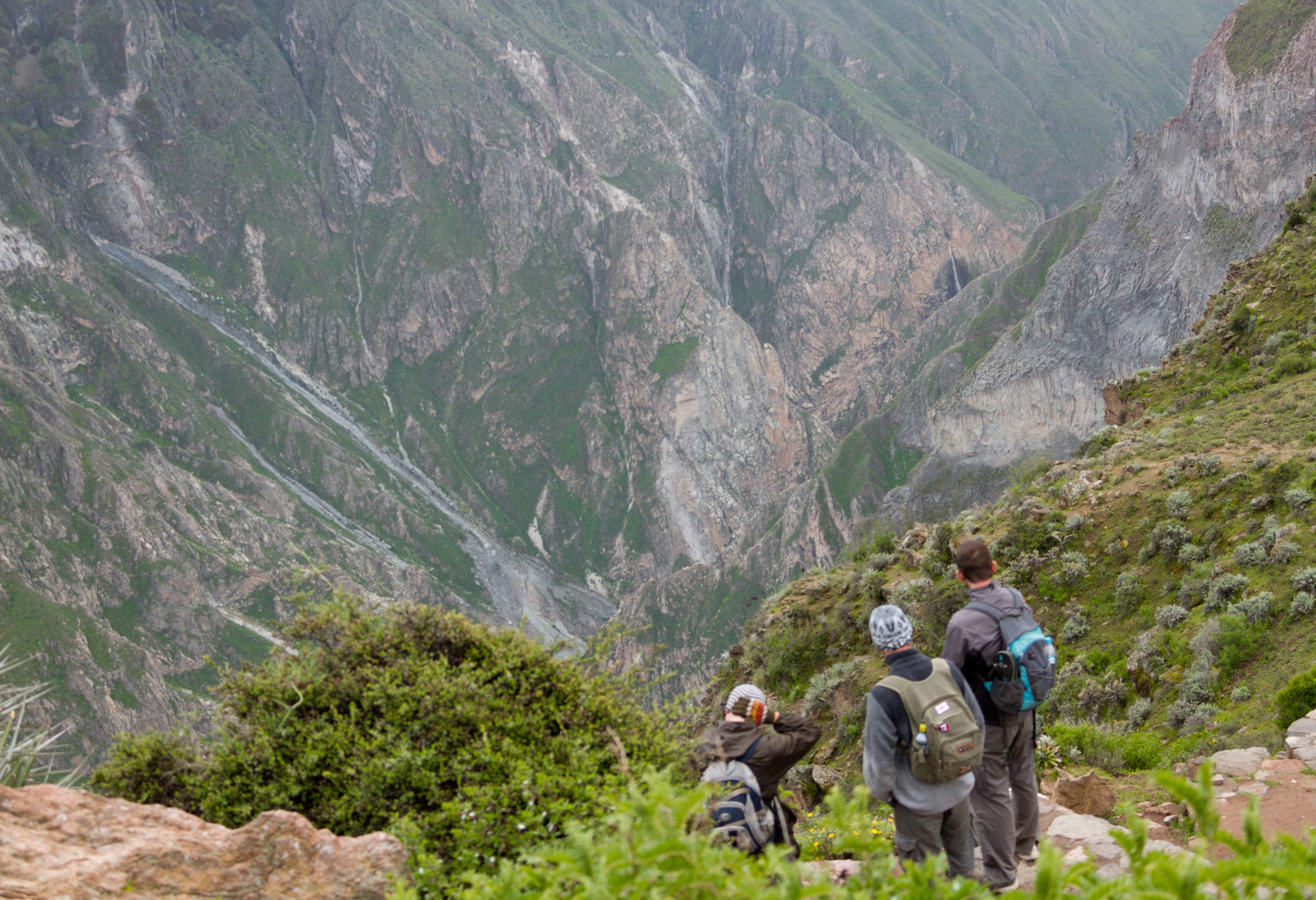 Uitzichtpunt Colca Canyon in Peru