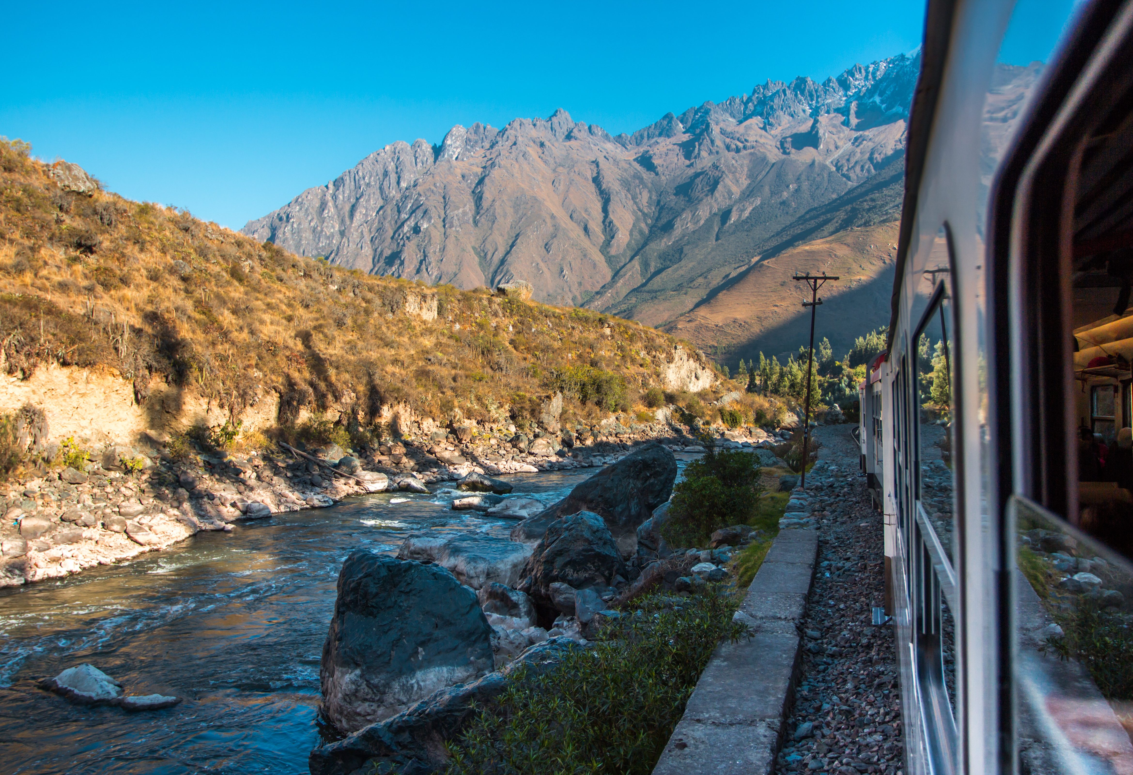 Treinrit van de Sacred Valley naar Aguas Calientes in Peru