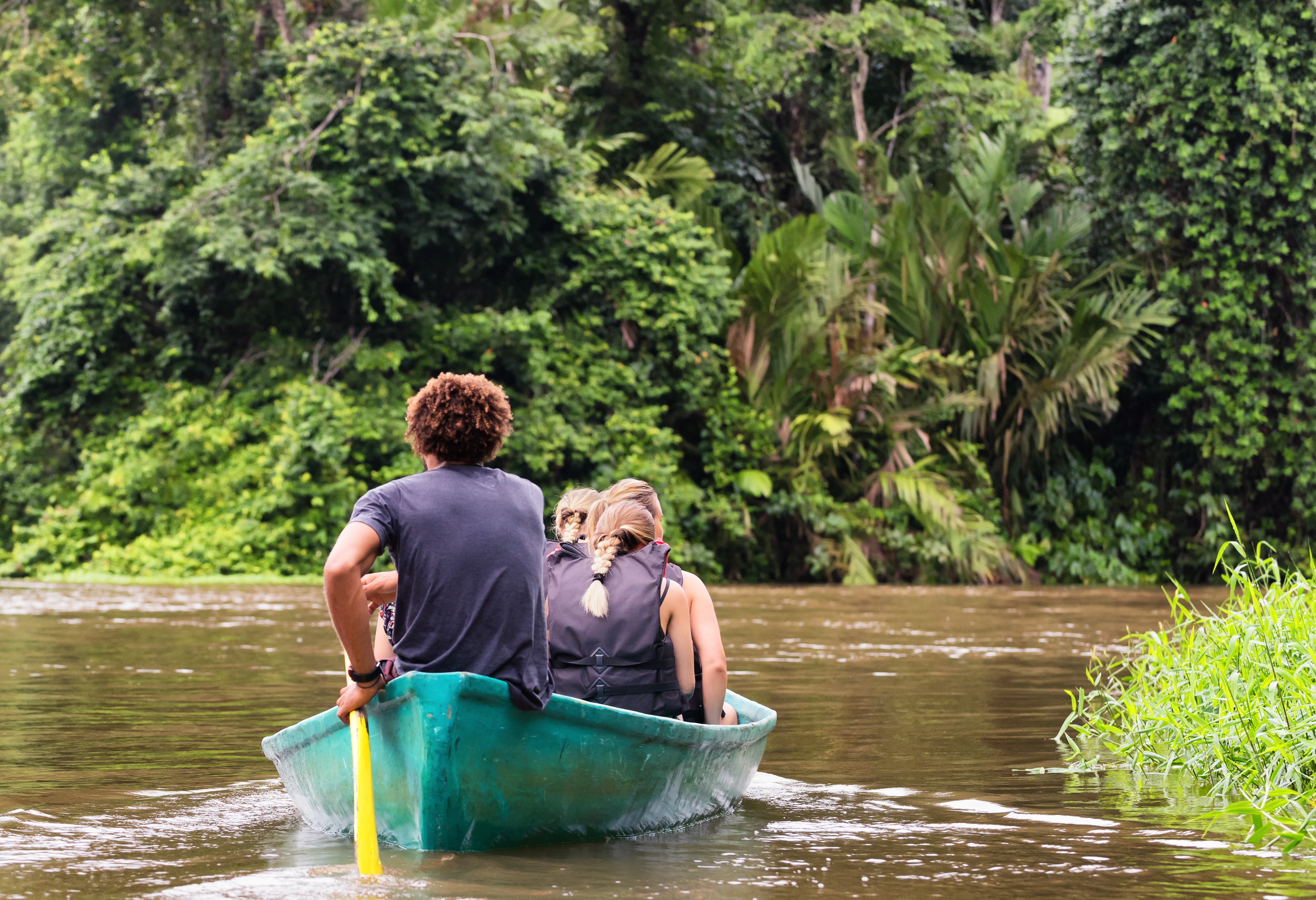 Boottocht Tortuguero NP in Costa Rica