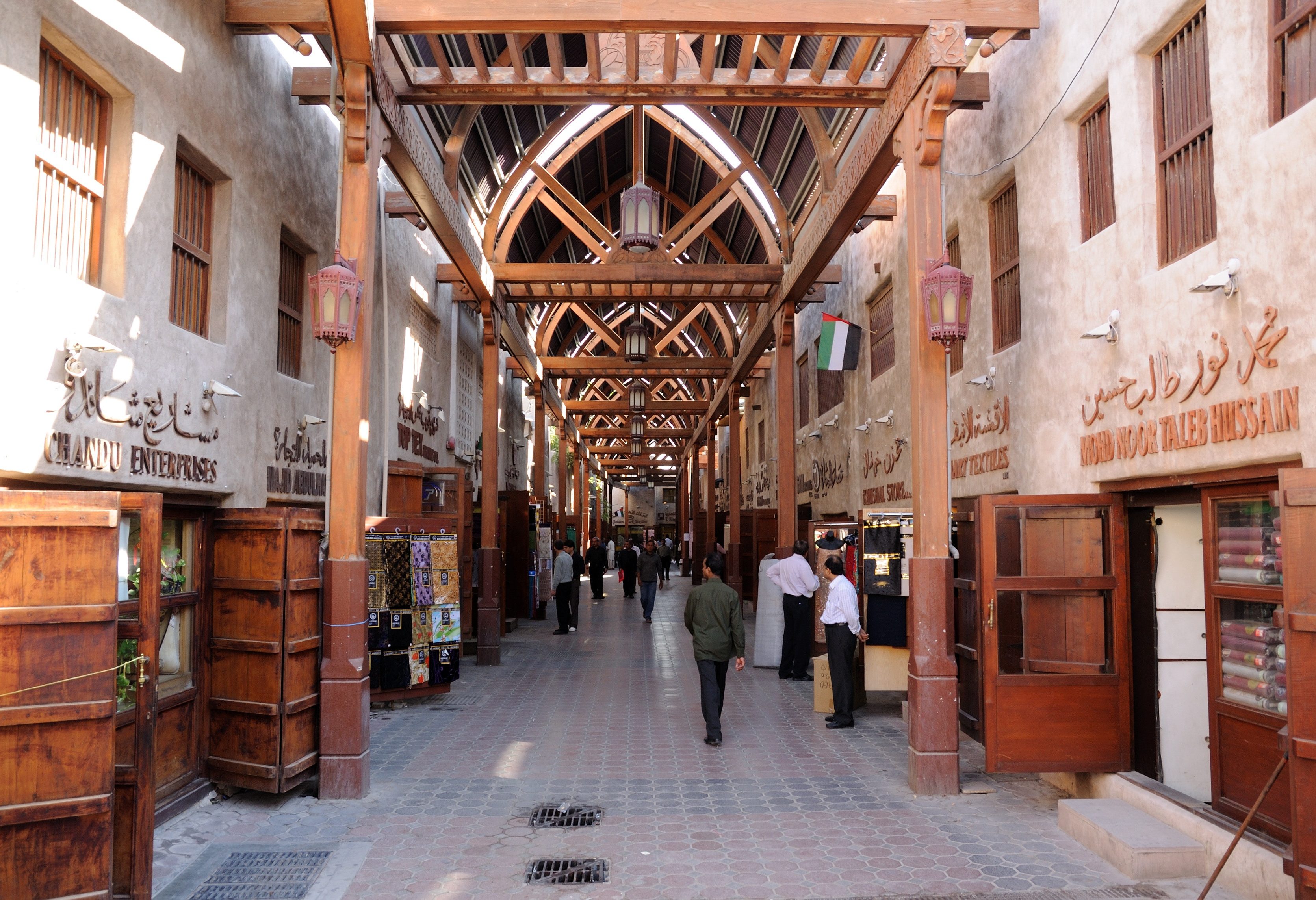 Emiraten-Dubai-oude-souk