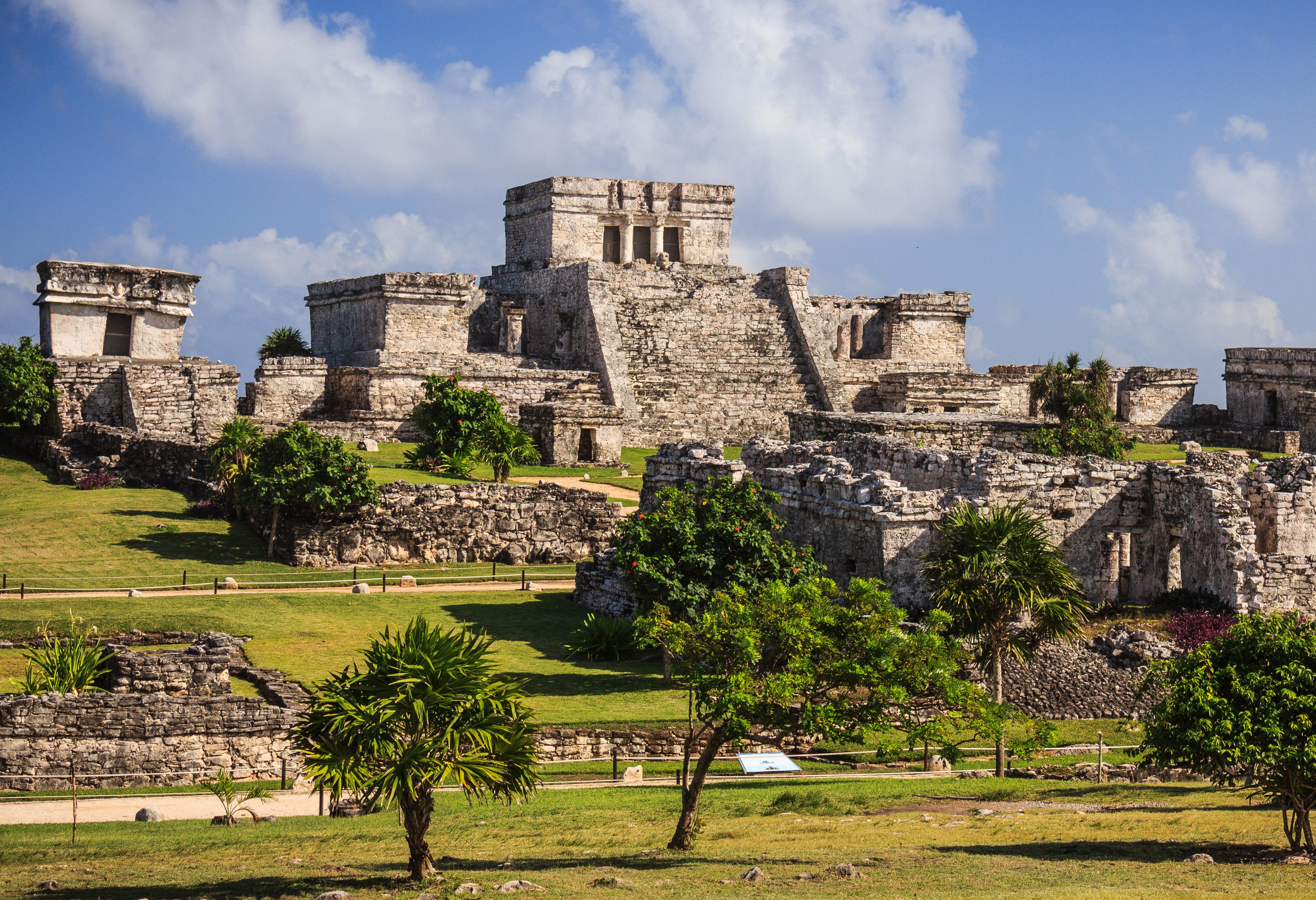Maya-stad Tulum in Quintana Roo in Mexico