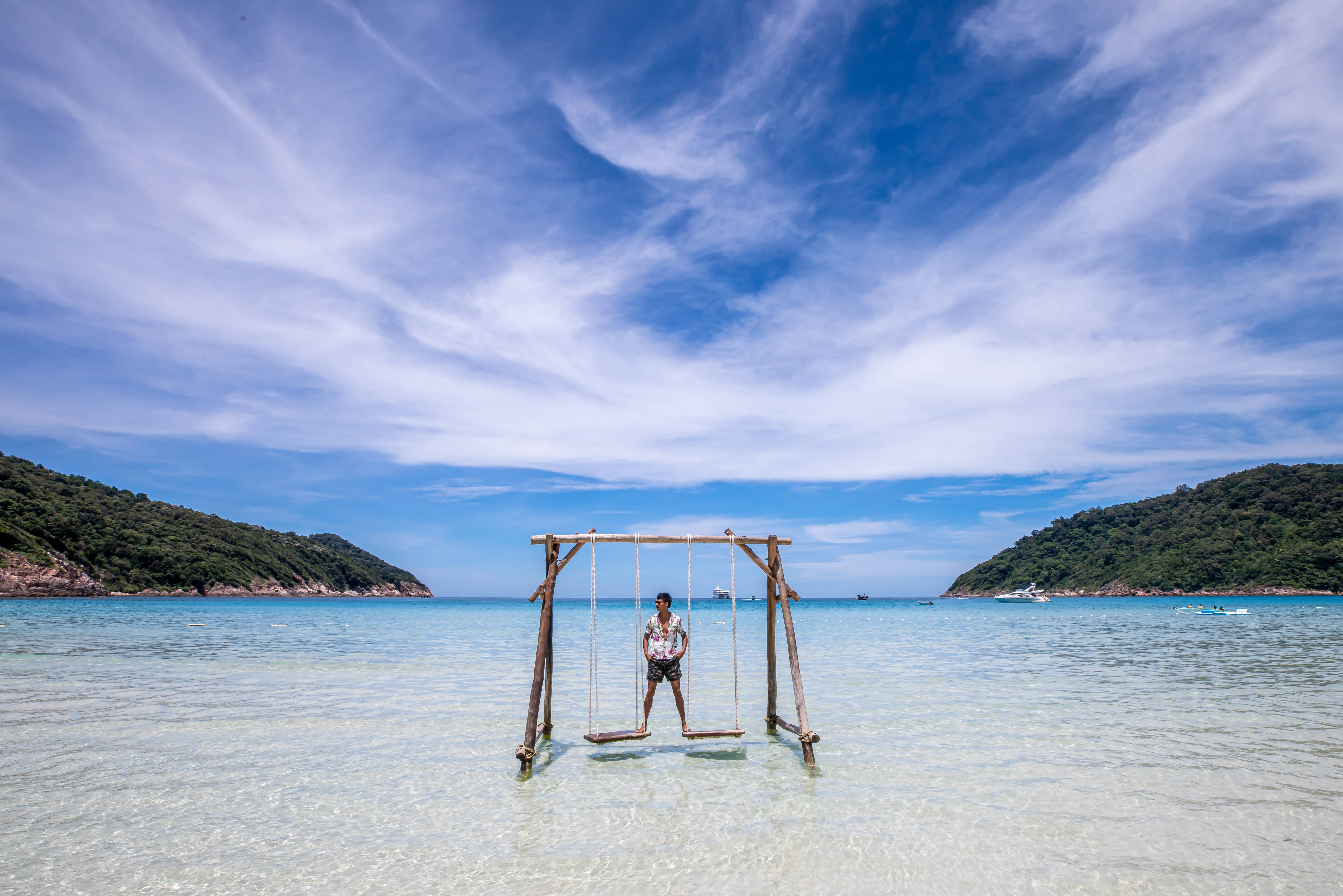 Strand van The Taaras in Redang Maleisie