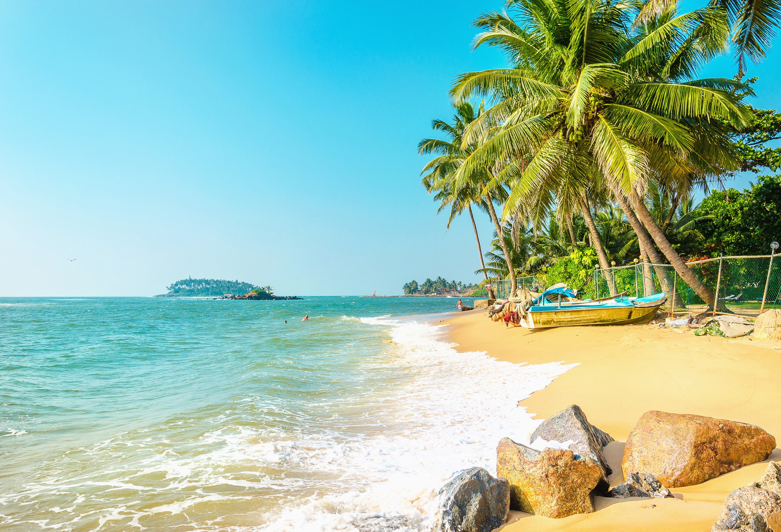 Mooi strand op Pangkor in Maleisíë