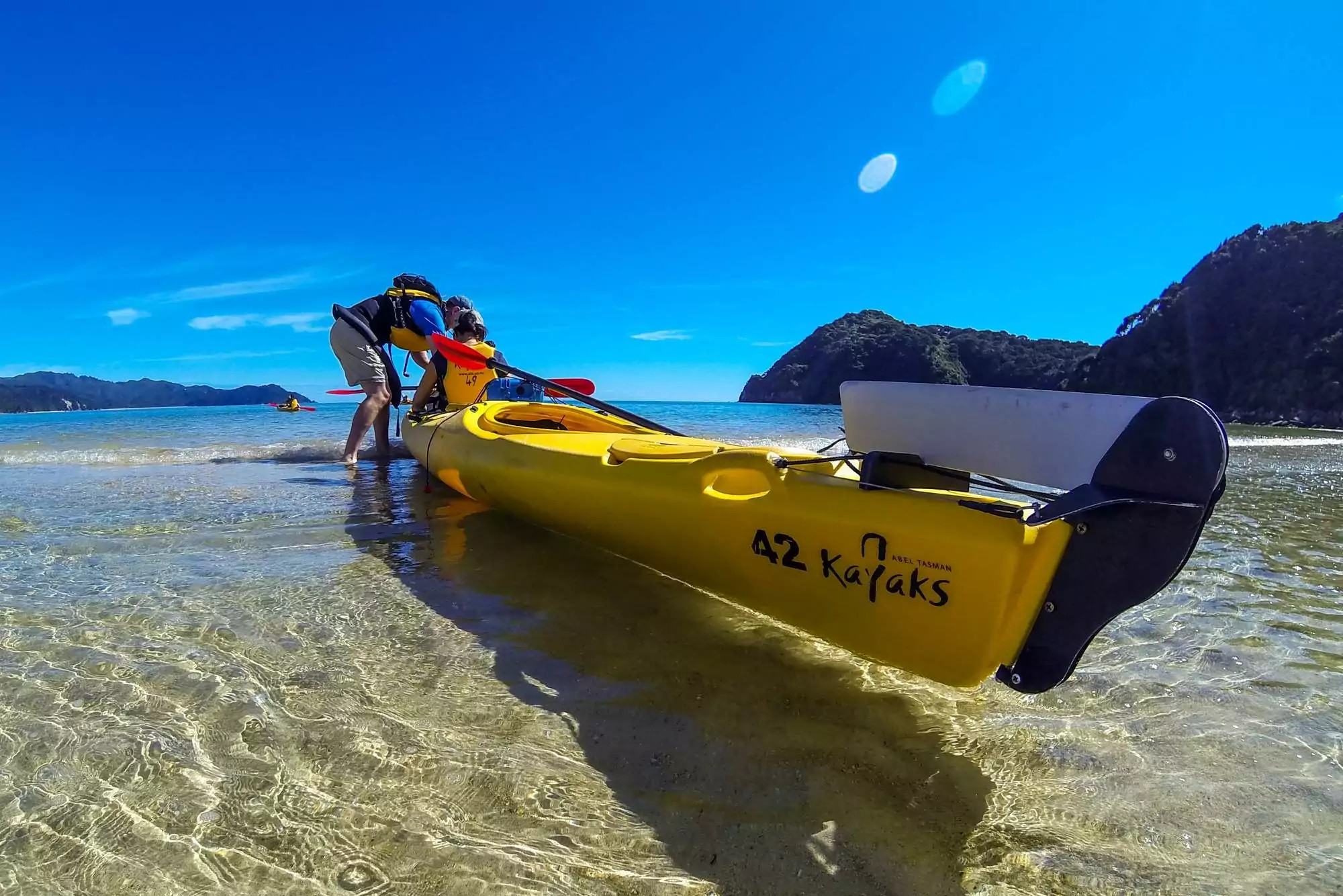 Nieuw-Zeeland-Abel-Tasman-Kayaks-kajakken