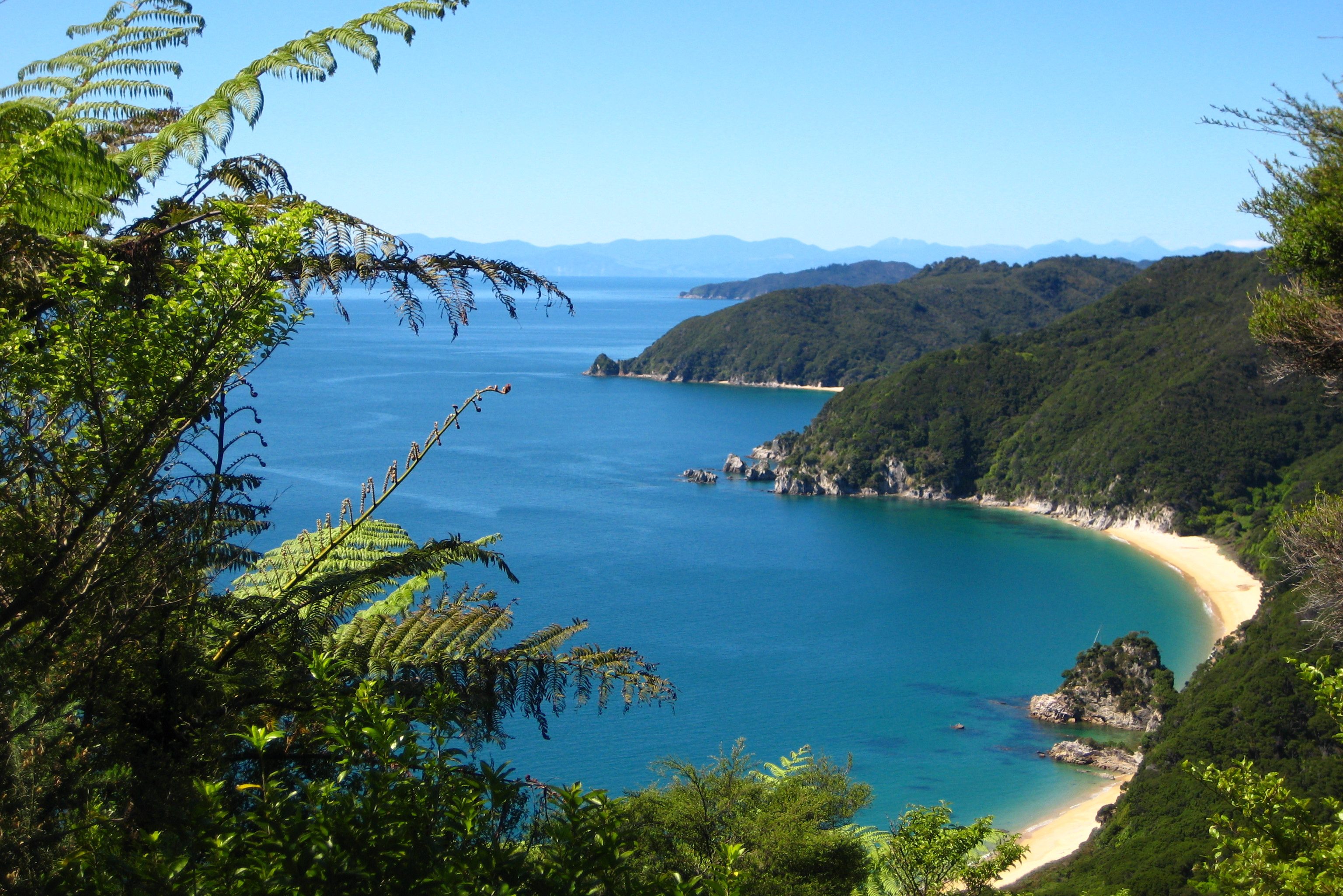 Nieuw-Zeeland-NelsonTasmanNZ-Abel-Tasman-National-Park-Bay-in-Abel-Tasman-National-Park