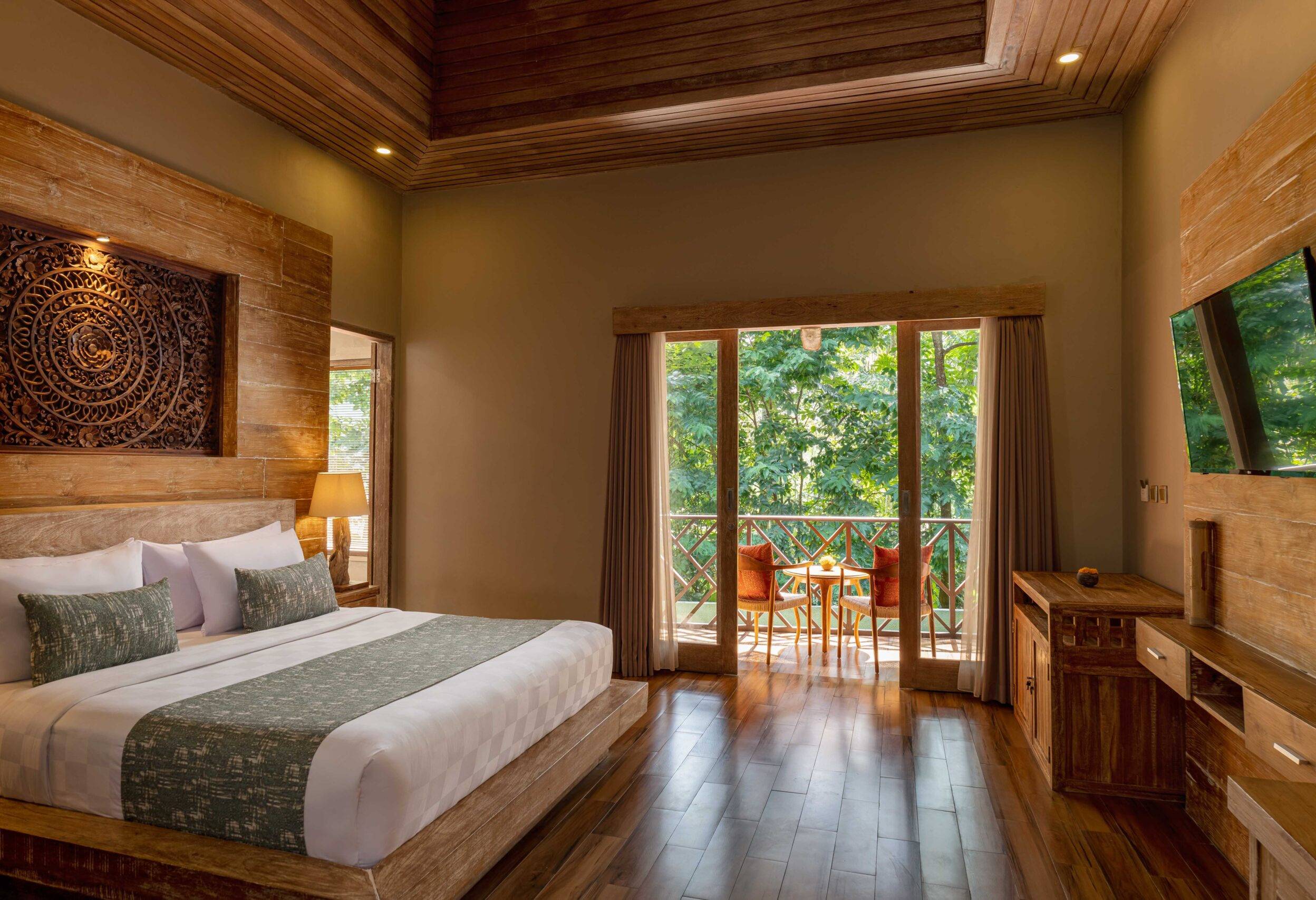 Suite in het Arkamara Dijiwa Ubud op Bali in Indonesie