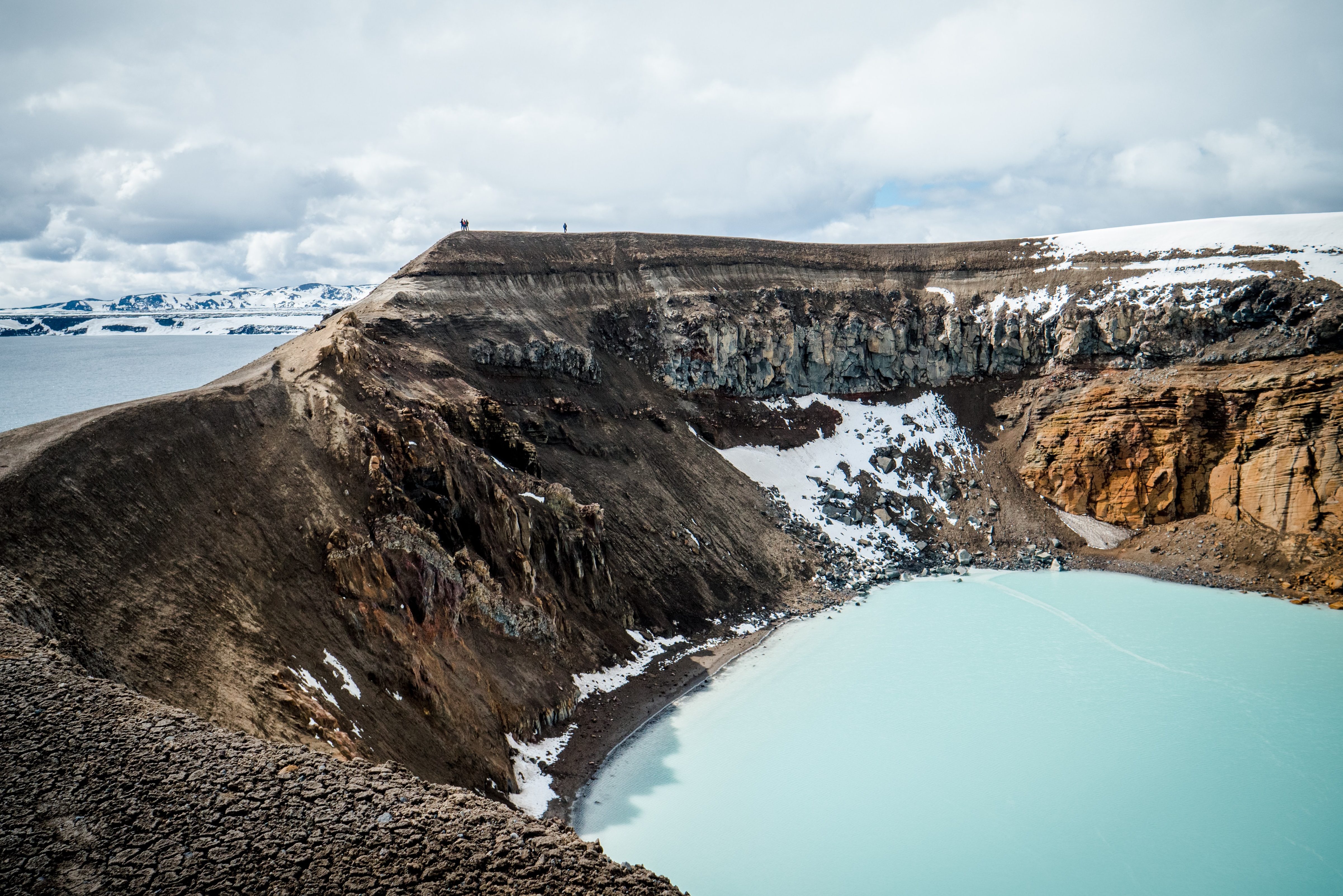 Askja vulkaan in IJsland