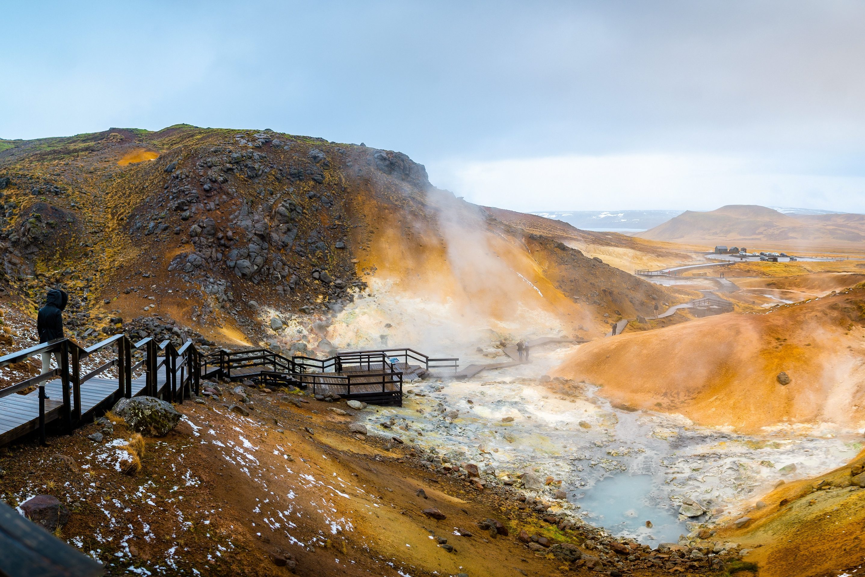 Het binnenland van IJsland