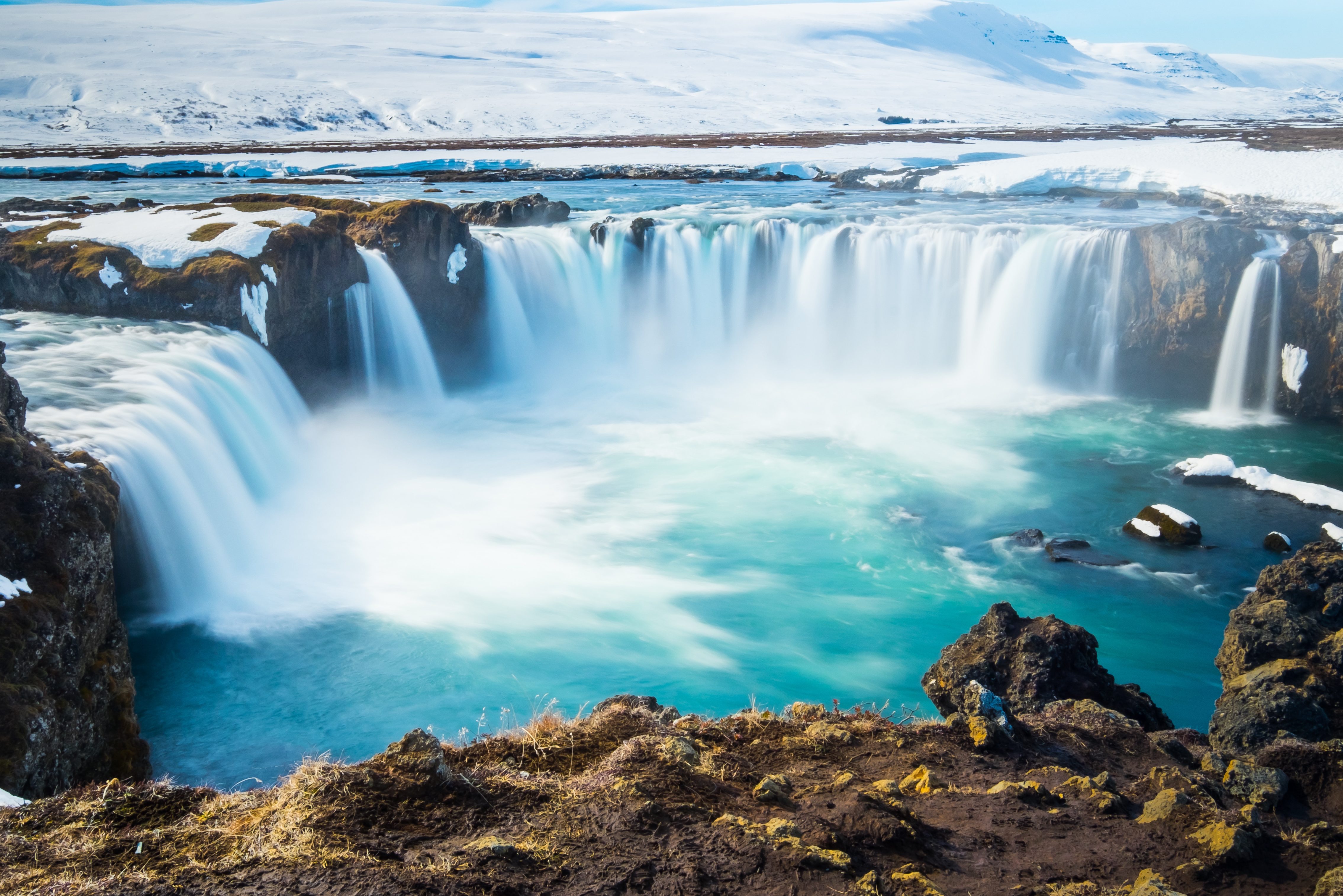 Godafoss, een van de mooiste watervallen van Ijslandvan IJsland