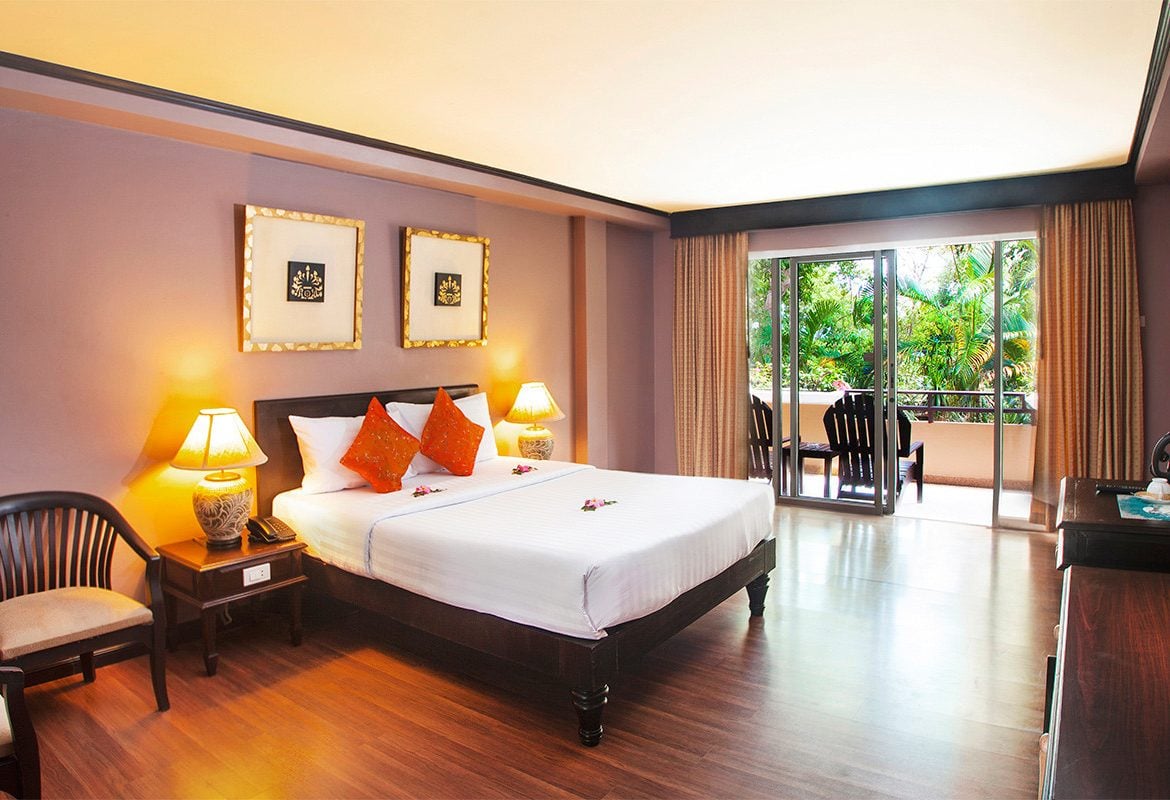 Deluxe kamer in het Fairhouse Beach Resort op Koh Samui in Thailand