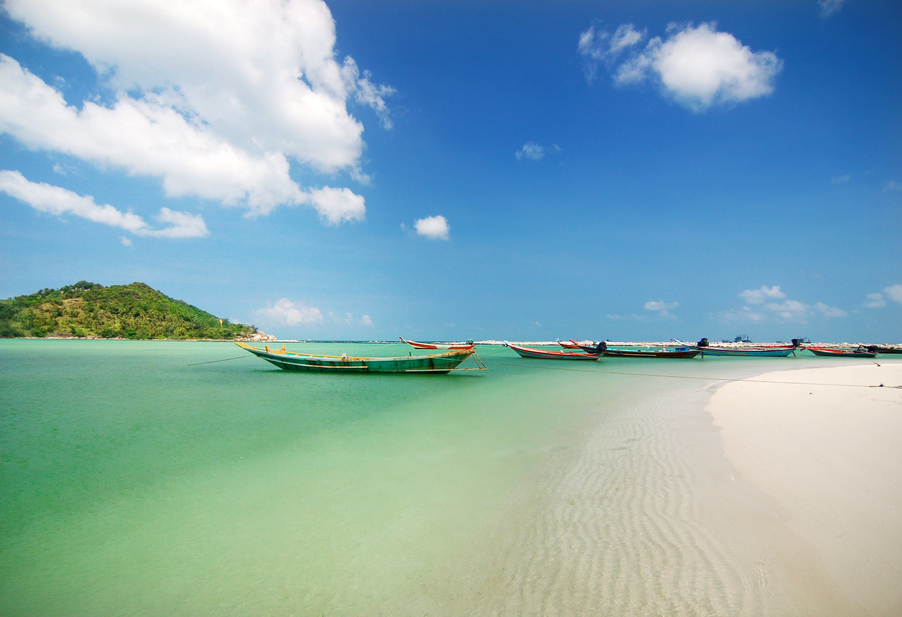 Malibu Beach op Koh Phangan in Thailand