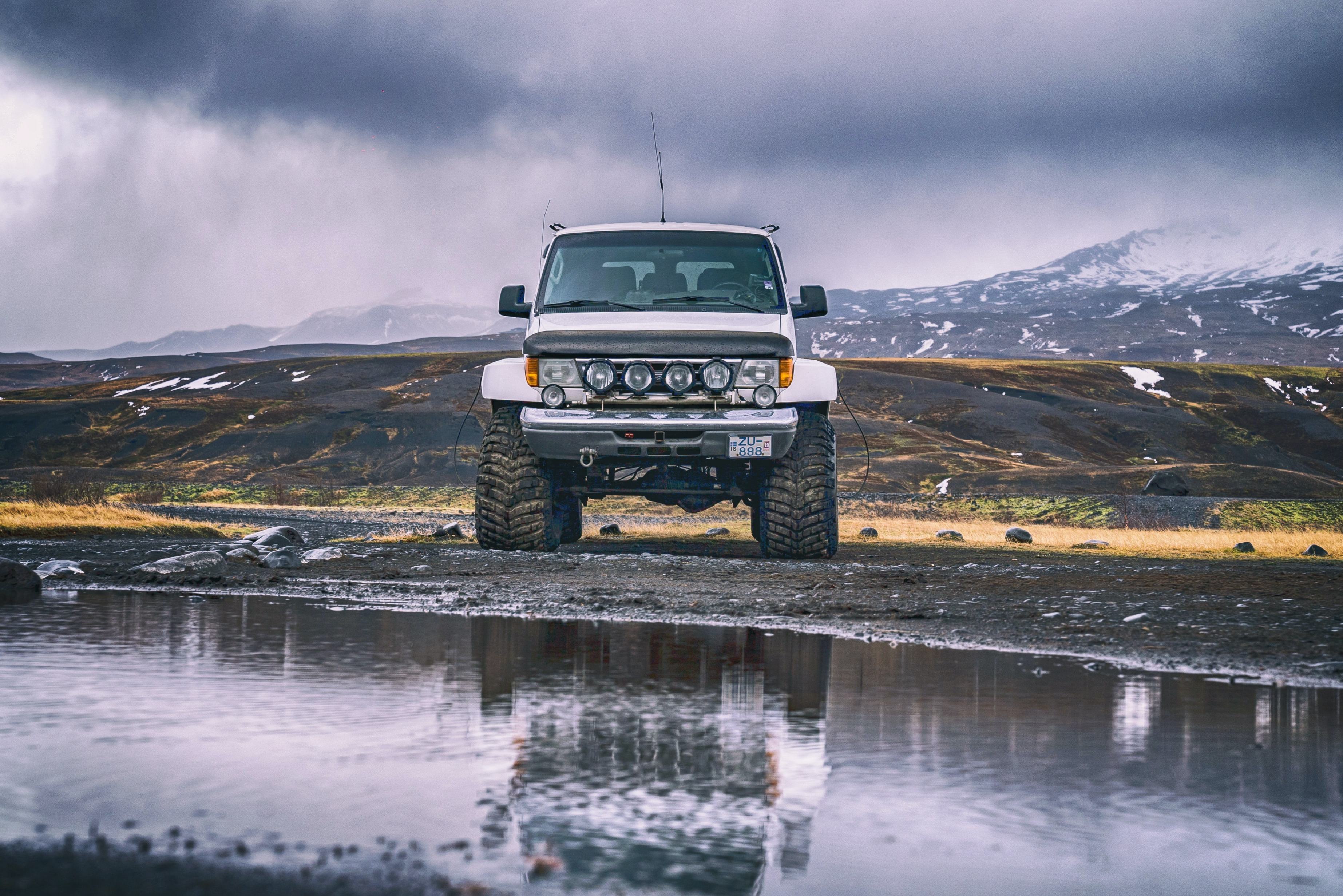 Super Jeep in IJsland tijdens Askja tour