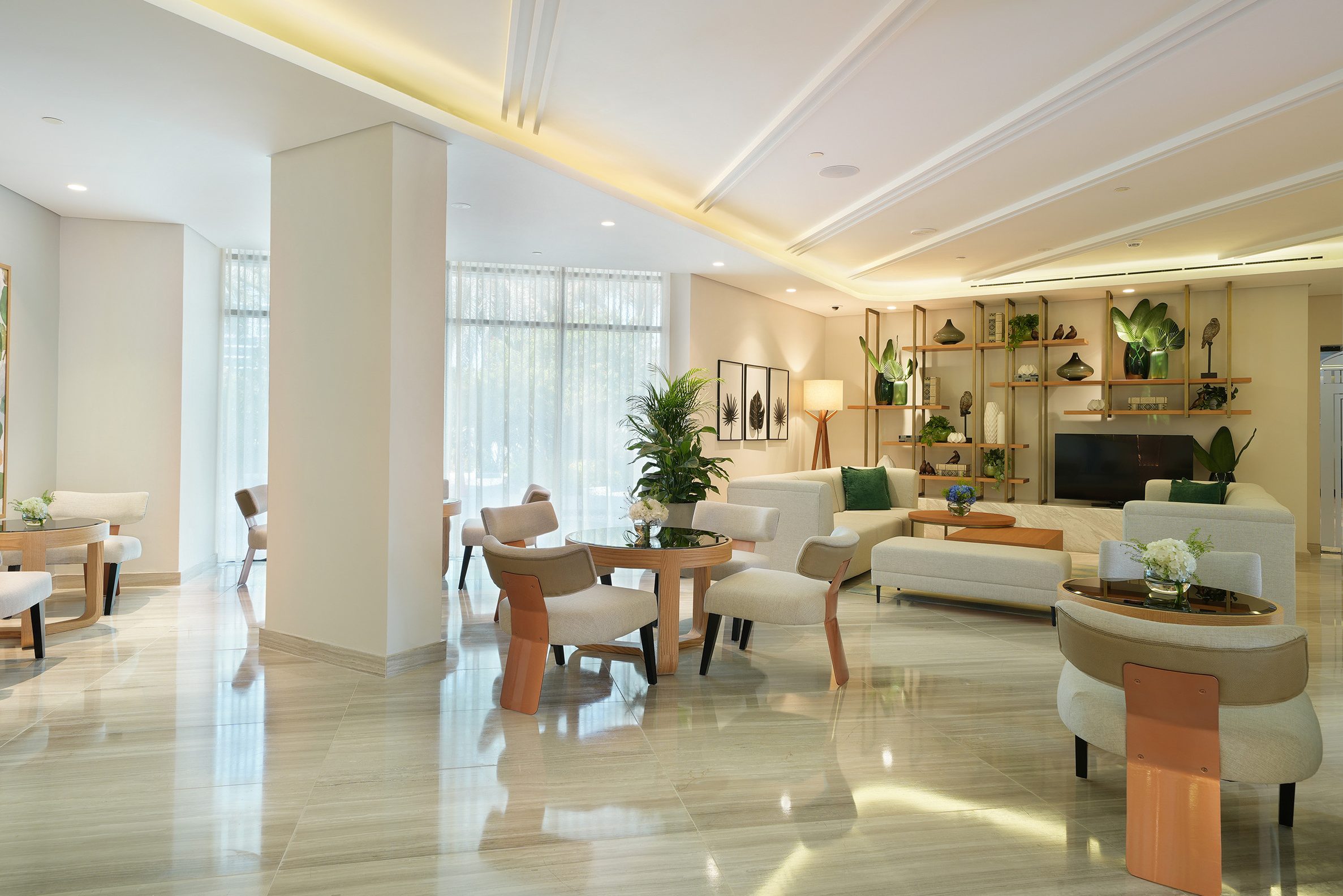 Lobby van het Arabian Park Edge in Dubai