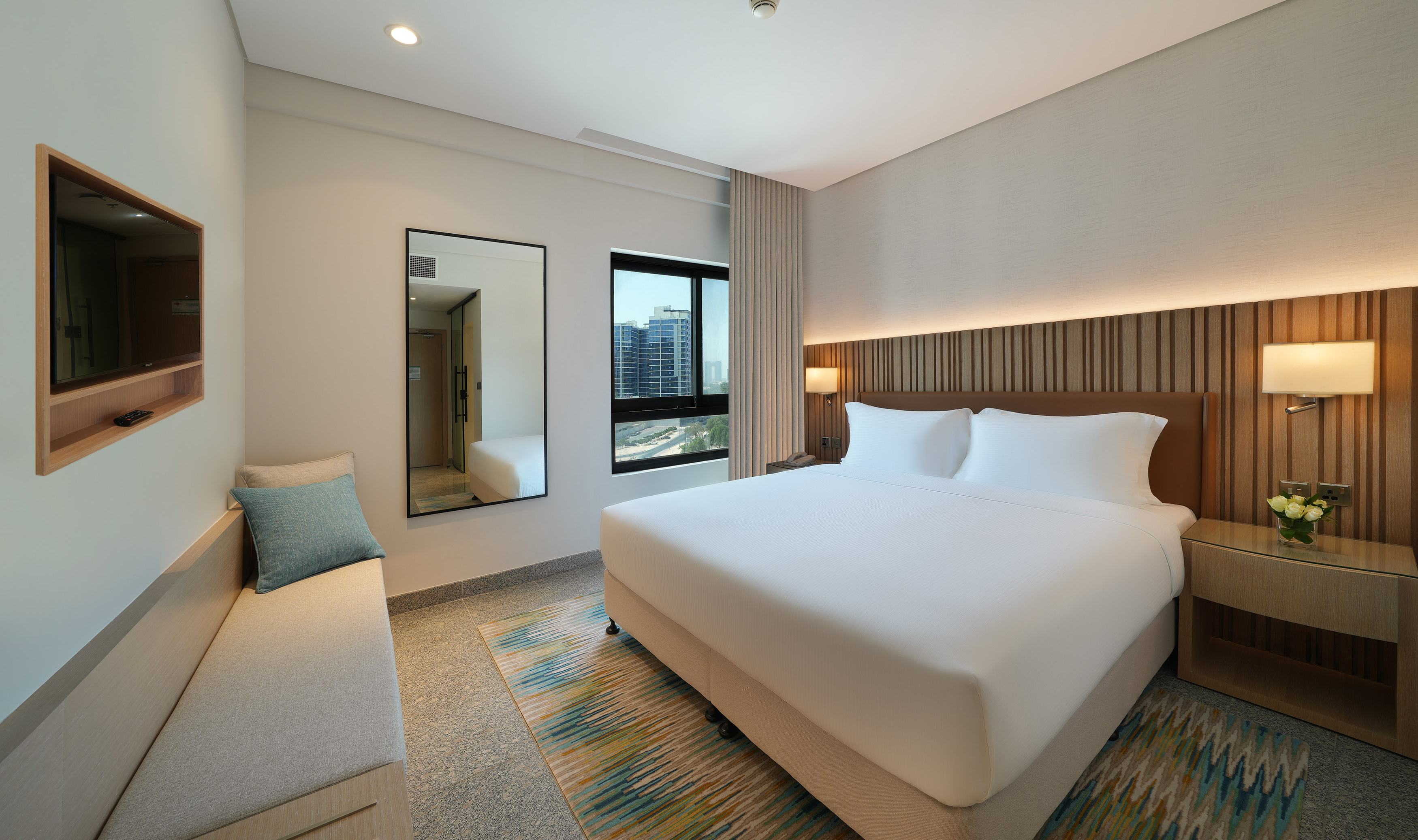 City View kamer van het Arabian Park Edge in Dubai