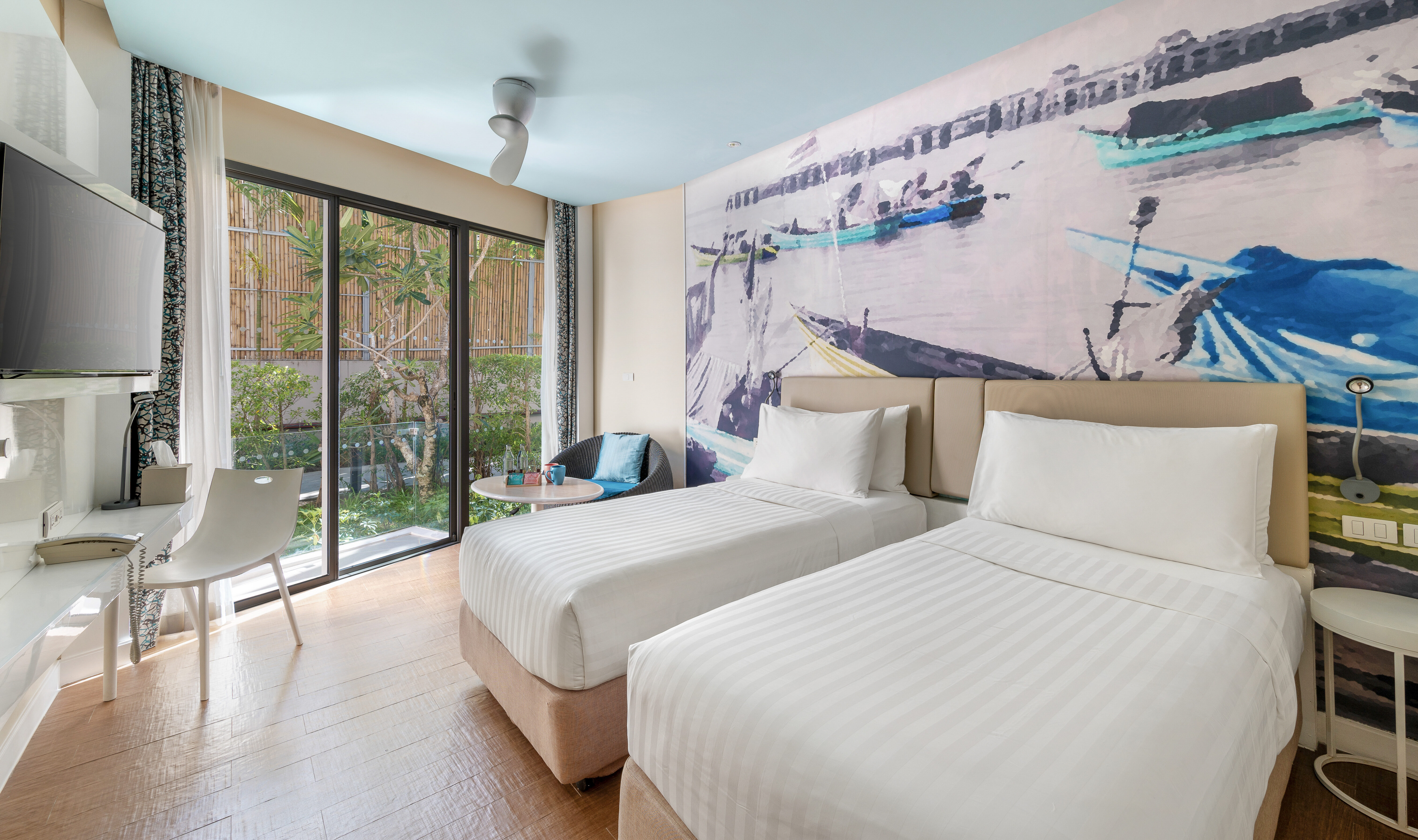 Thailand Koh Samui OZO Chaweng Connecting Superior Kamer