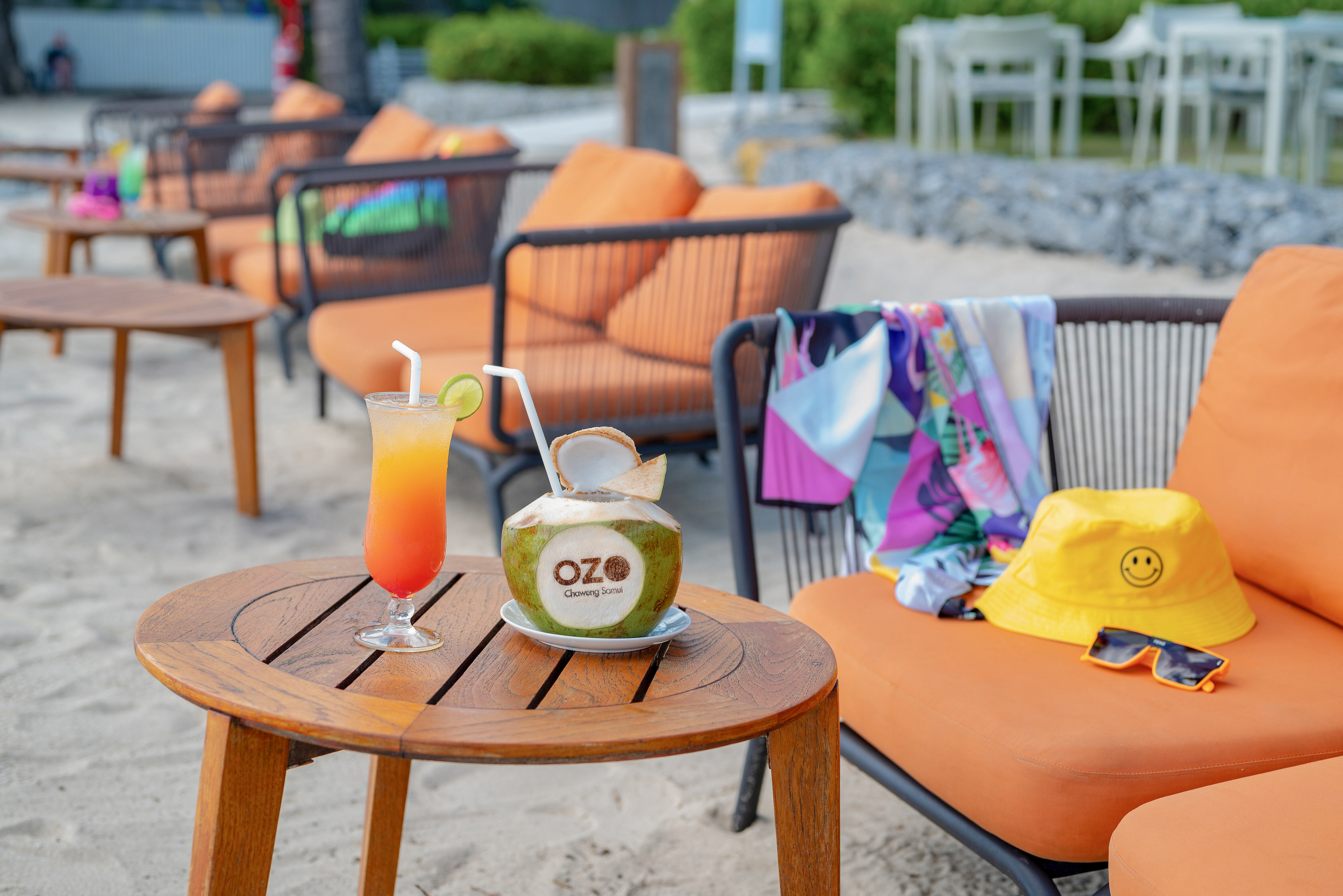 Thailand Koh Samui OZO Chaweng Samui Strand Lounge Bar