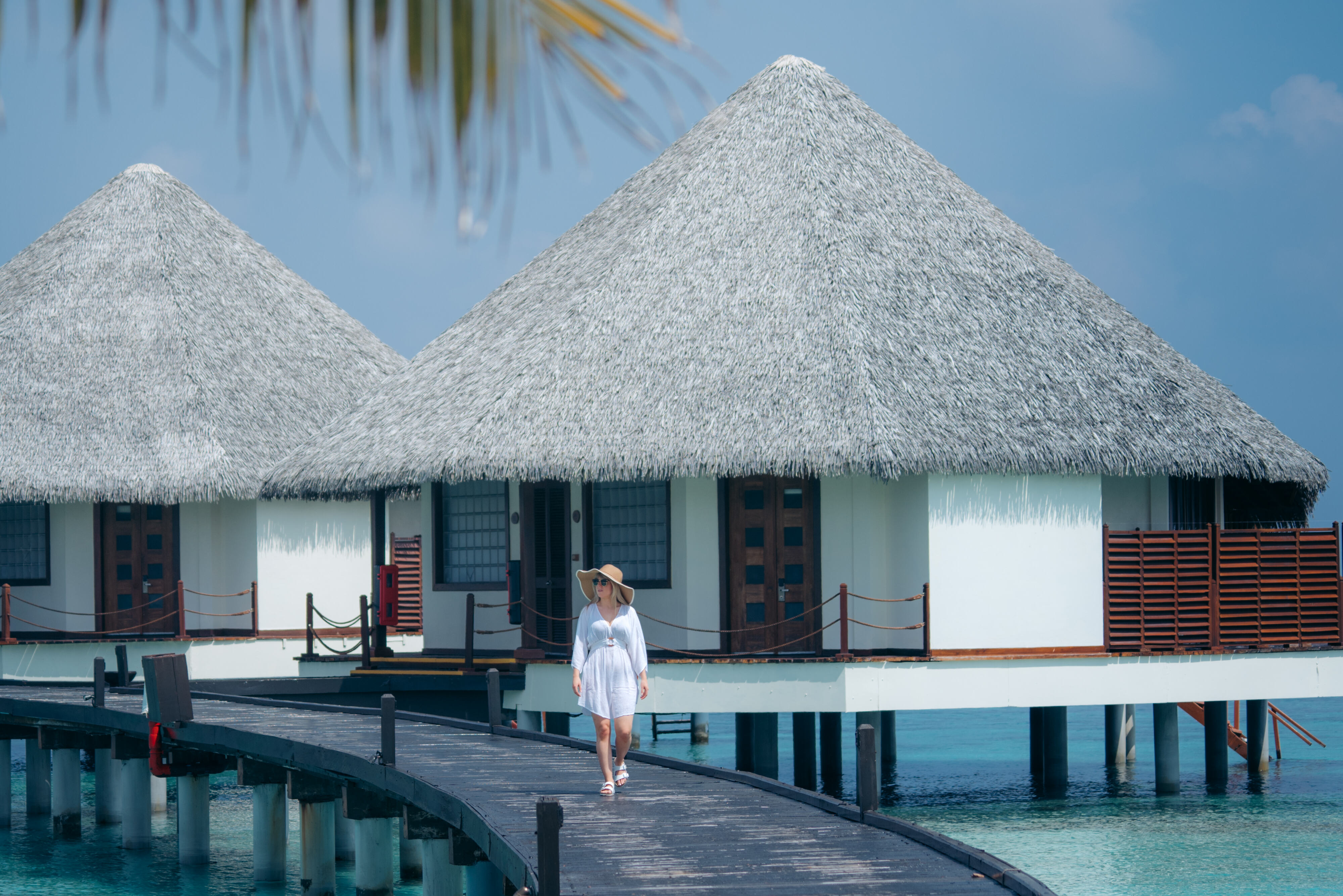 Malediven Adaaran Select Meedhupparu Resort Jetty Watervilla