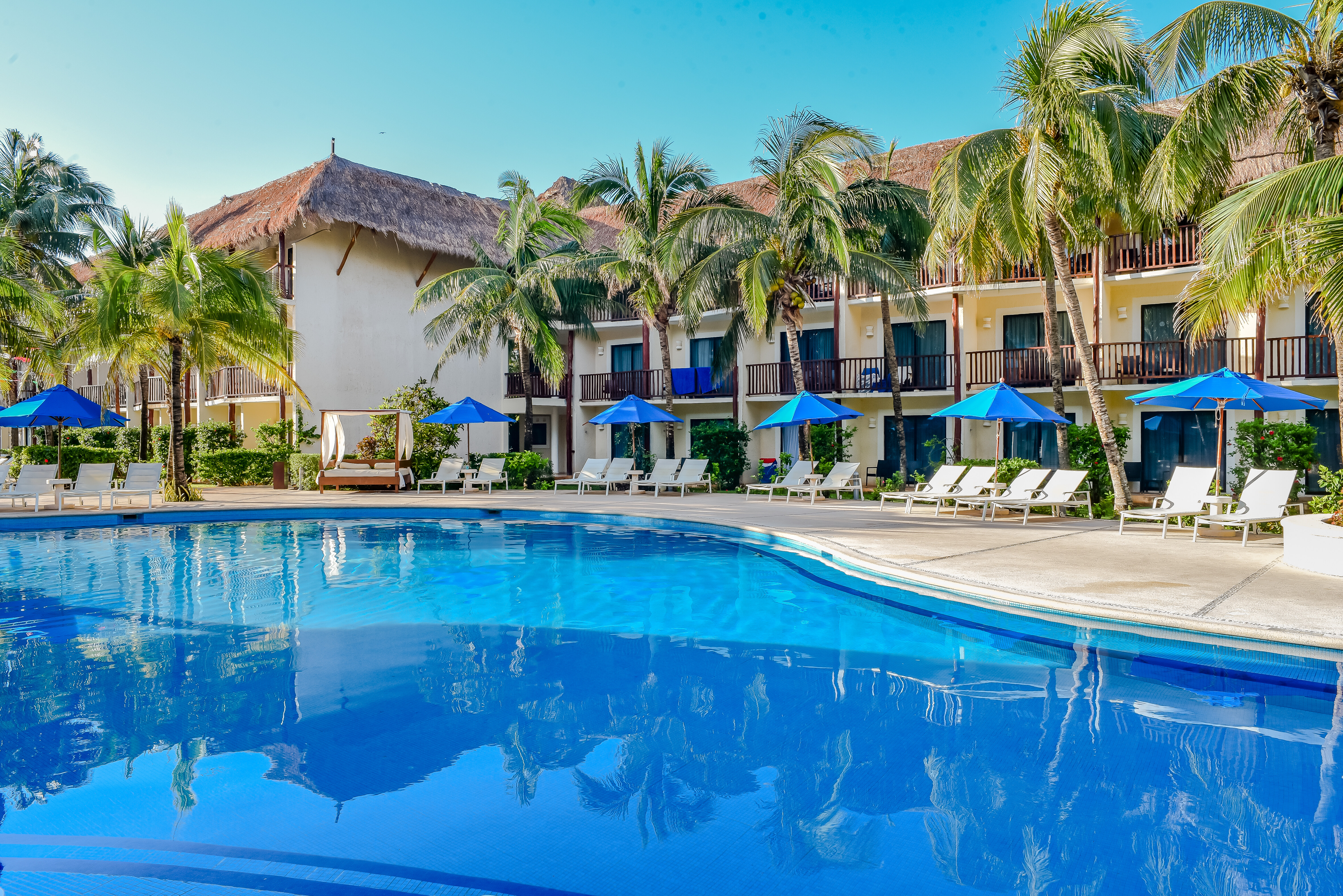 Mexico Yucatan Playa del Carmer The Reef Coco Beach Zwembad