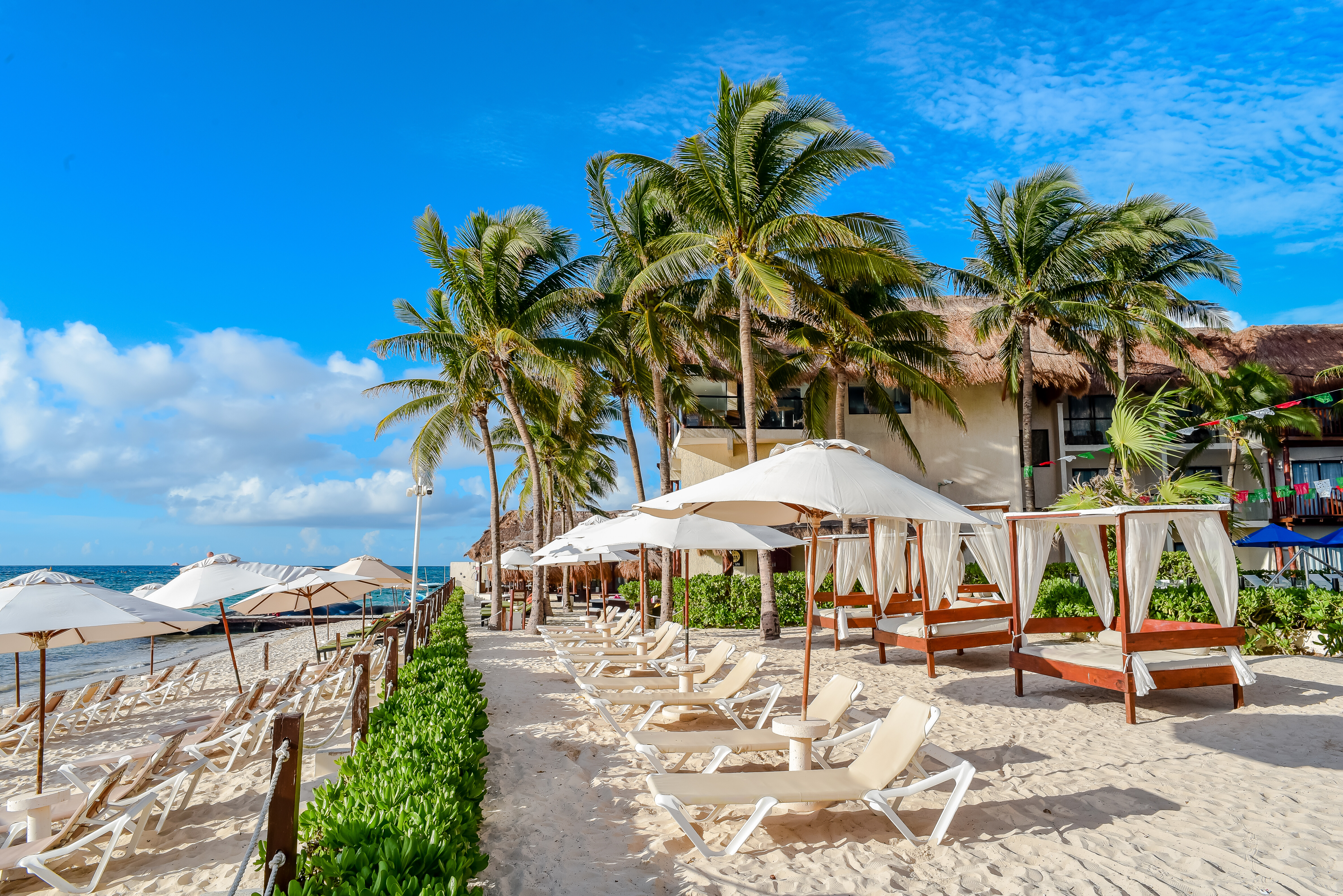 Mexico Yucatan Playa del Carmer The Reef Coco Beach Strand