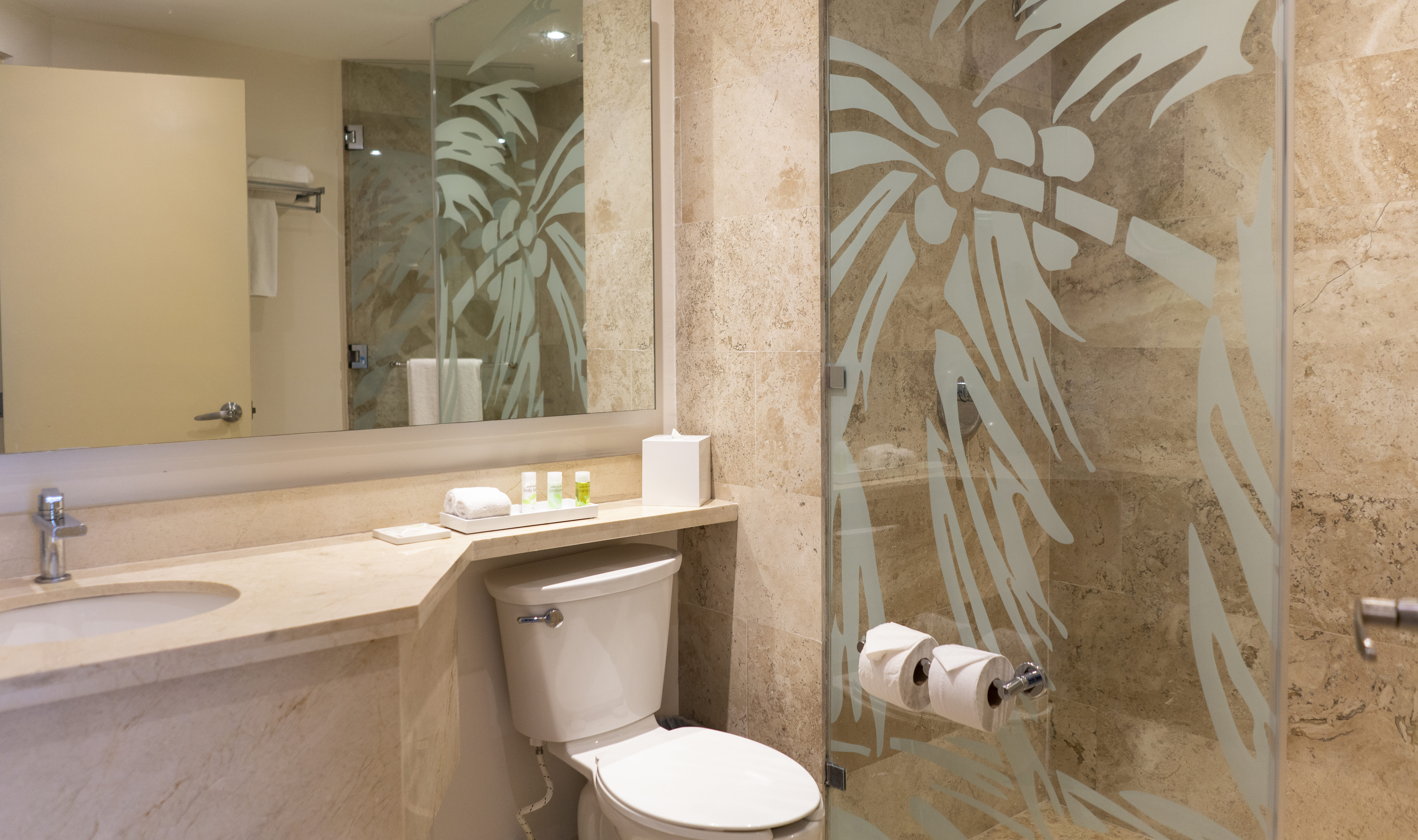 Mexico Yucatan Playa del Carmen The Reef Coco Beach Badkamer