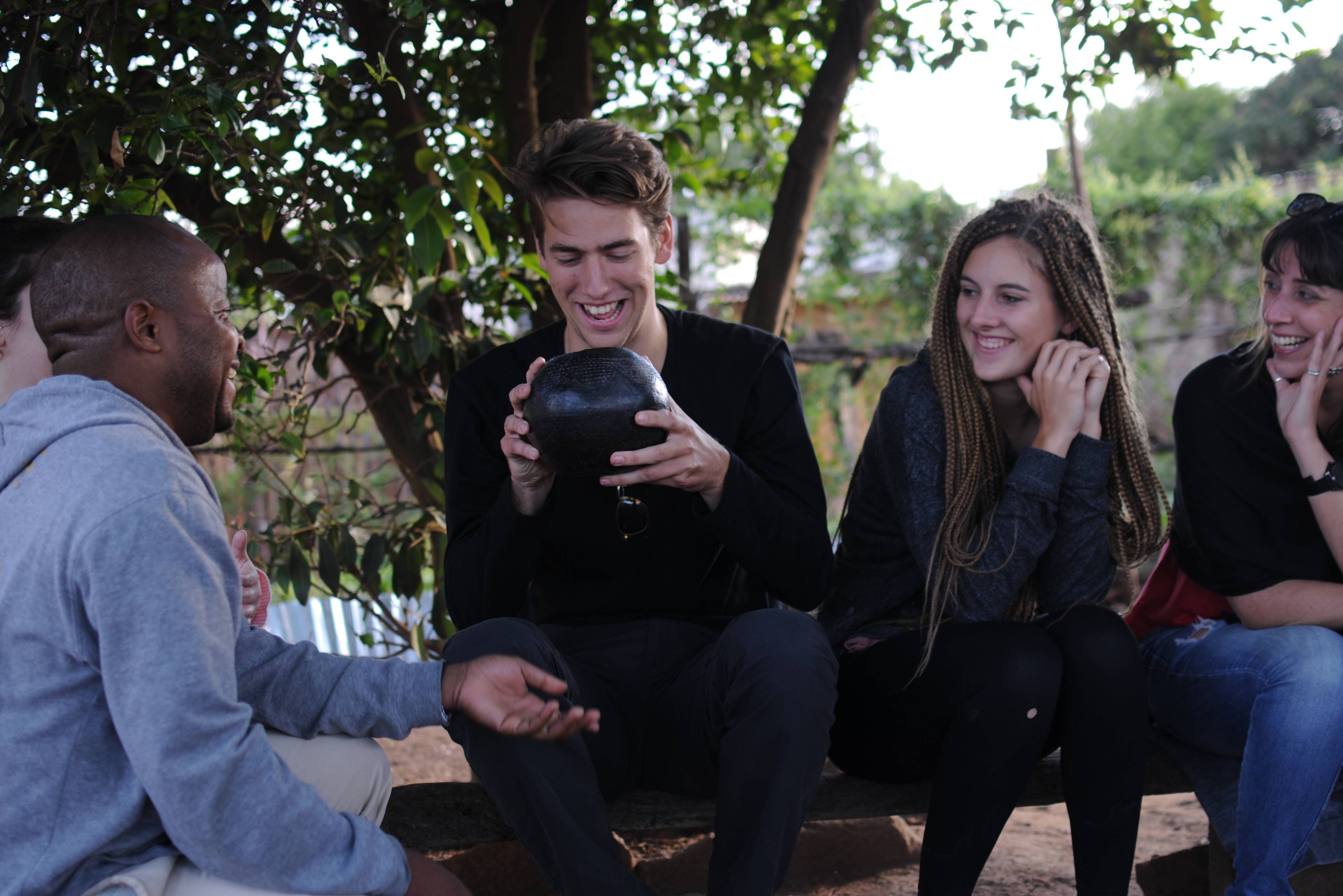 Proeven van een lokaal drankje