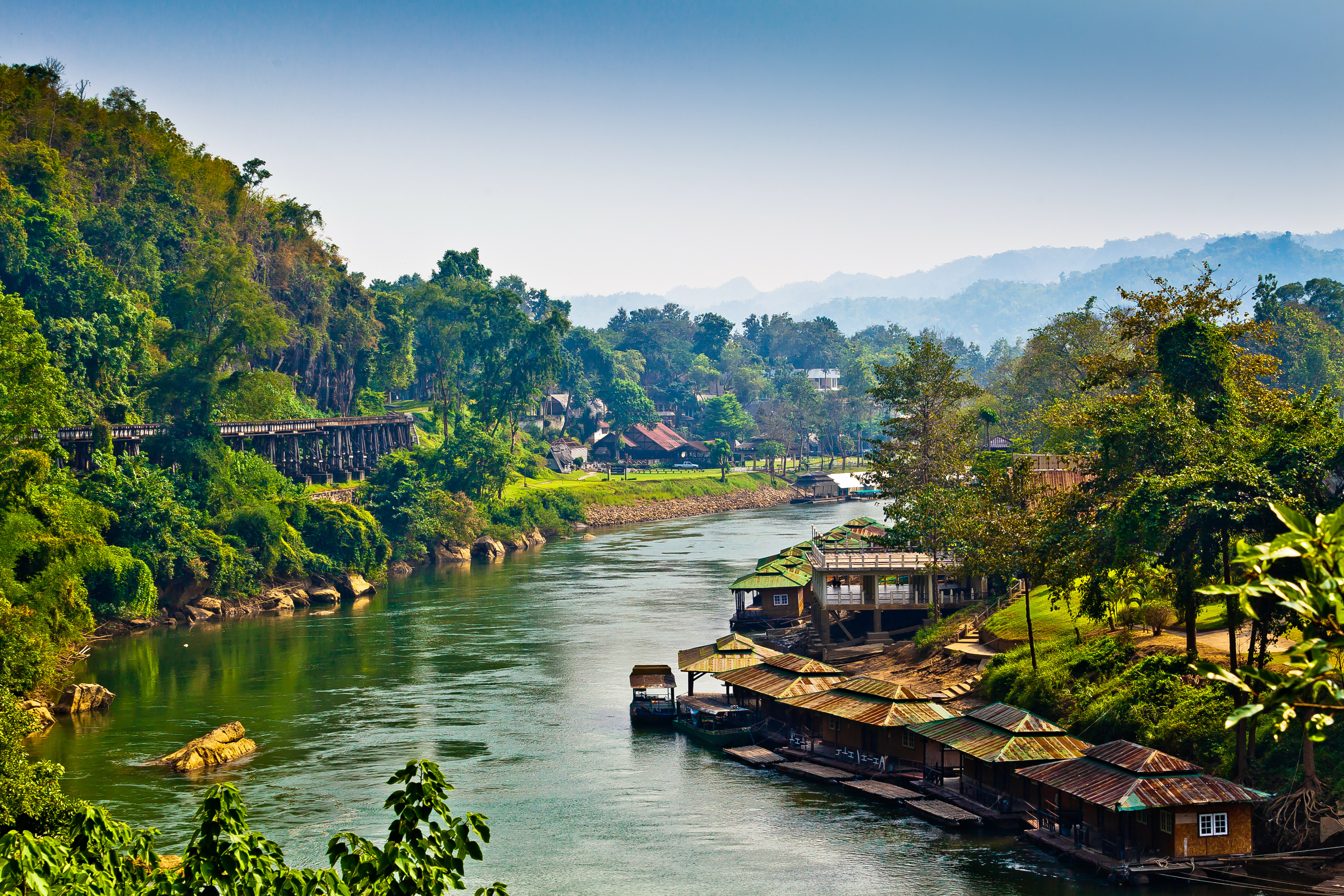 River Kwai in Thailand