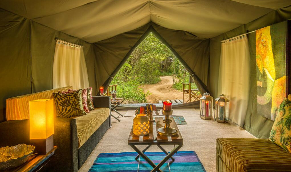 Mahoora Elite Tent in Yala NP