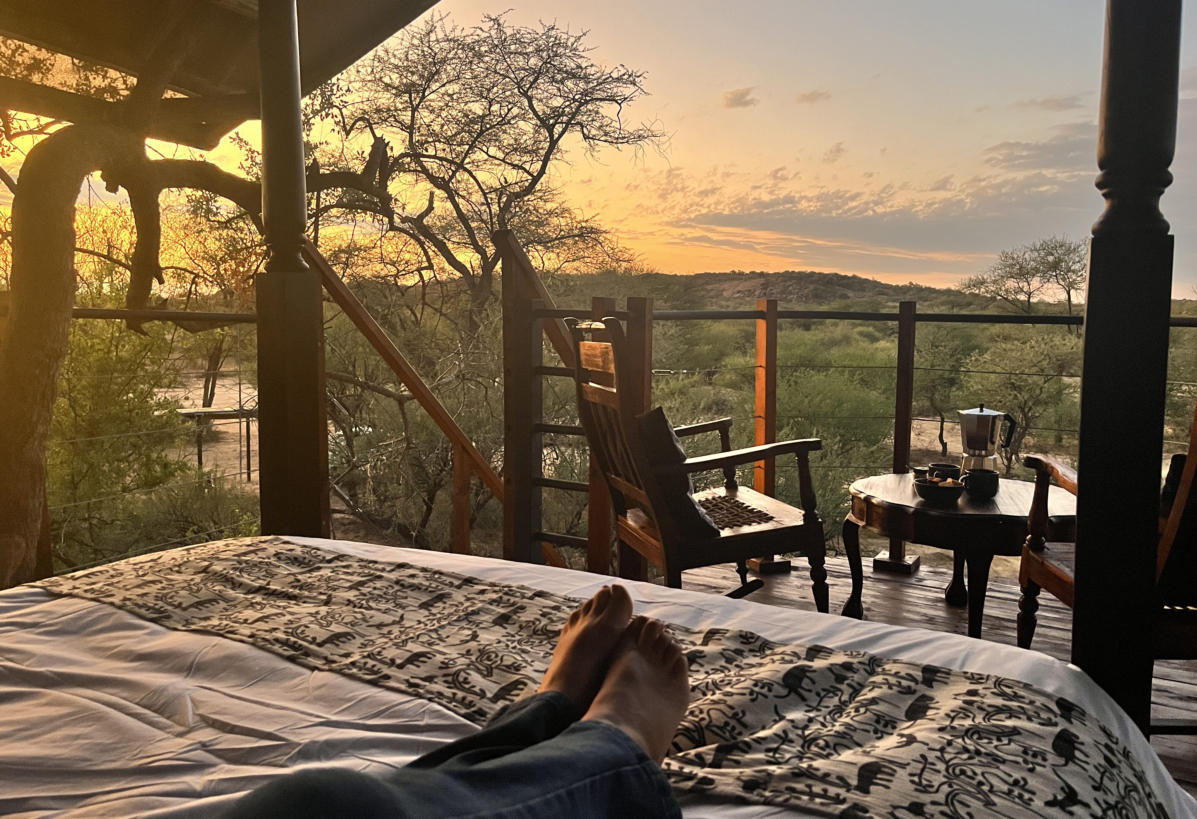 Namibie Spitzkoppe Ondudu Safari Lodge Boomhut