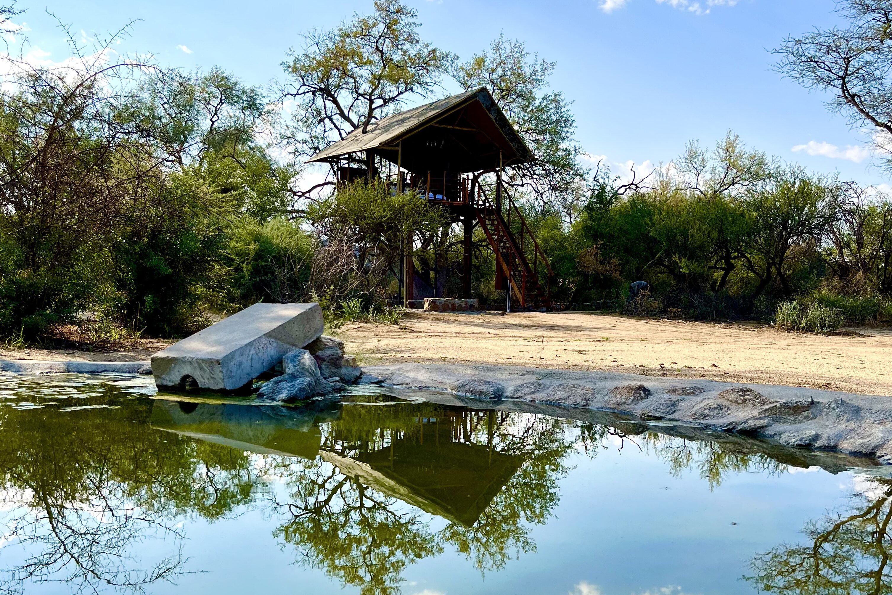 Namibie Spitzkoppe Ondudu Safari Lodge Boomhut
