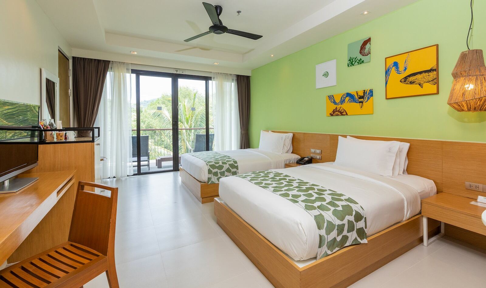 Thailand Karbi Holiday Ao Nang Beach Resort Family Garden View Kamer