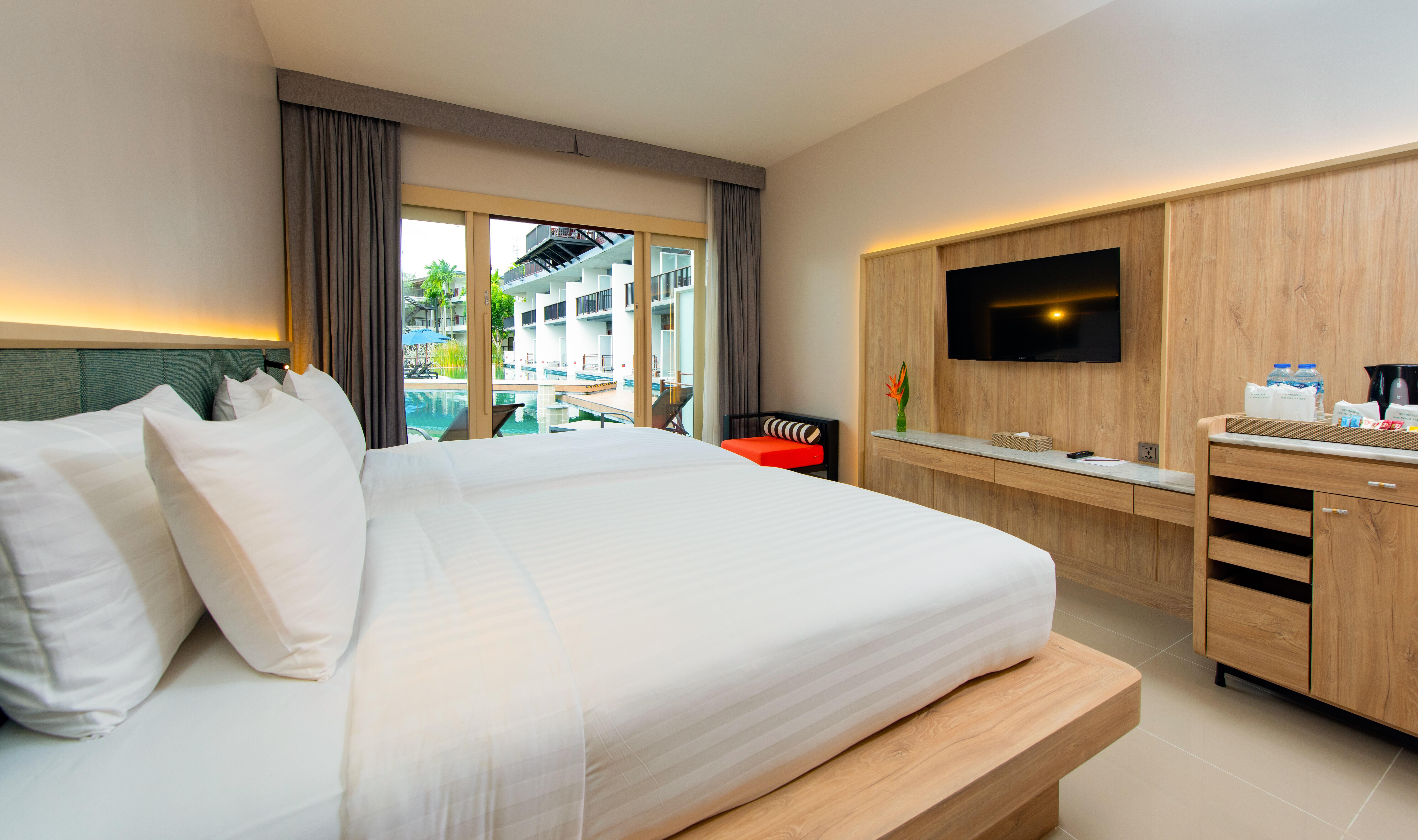 Thailand Karbi Holiday Ao Nang Beach Resort Deluxe Pool Access Kamer