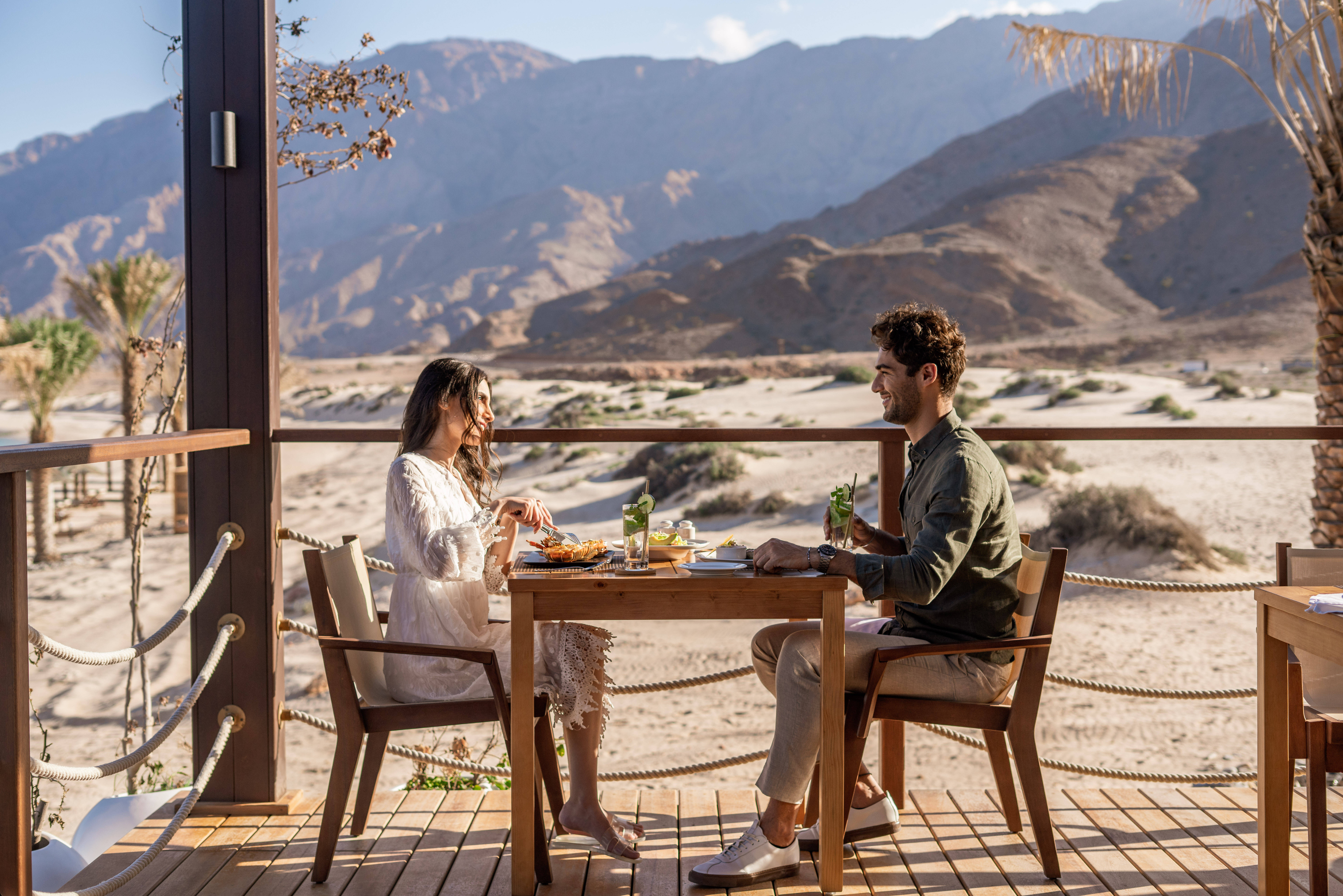 Oman Jebel Sifah Sifawy Boutique Hotel Restaurant