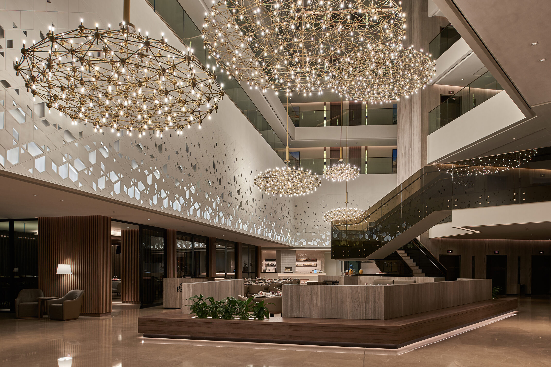 Oman Muscat Mysk Al Mouj Hotel Lobby