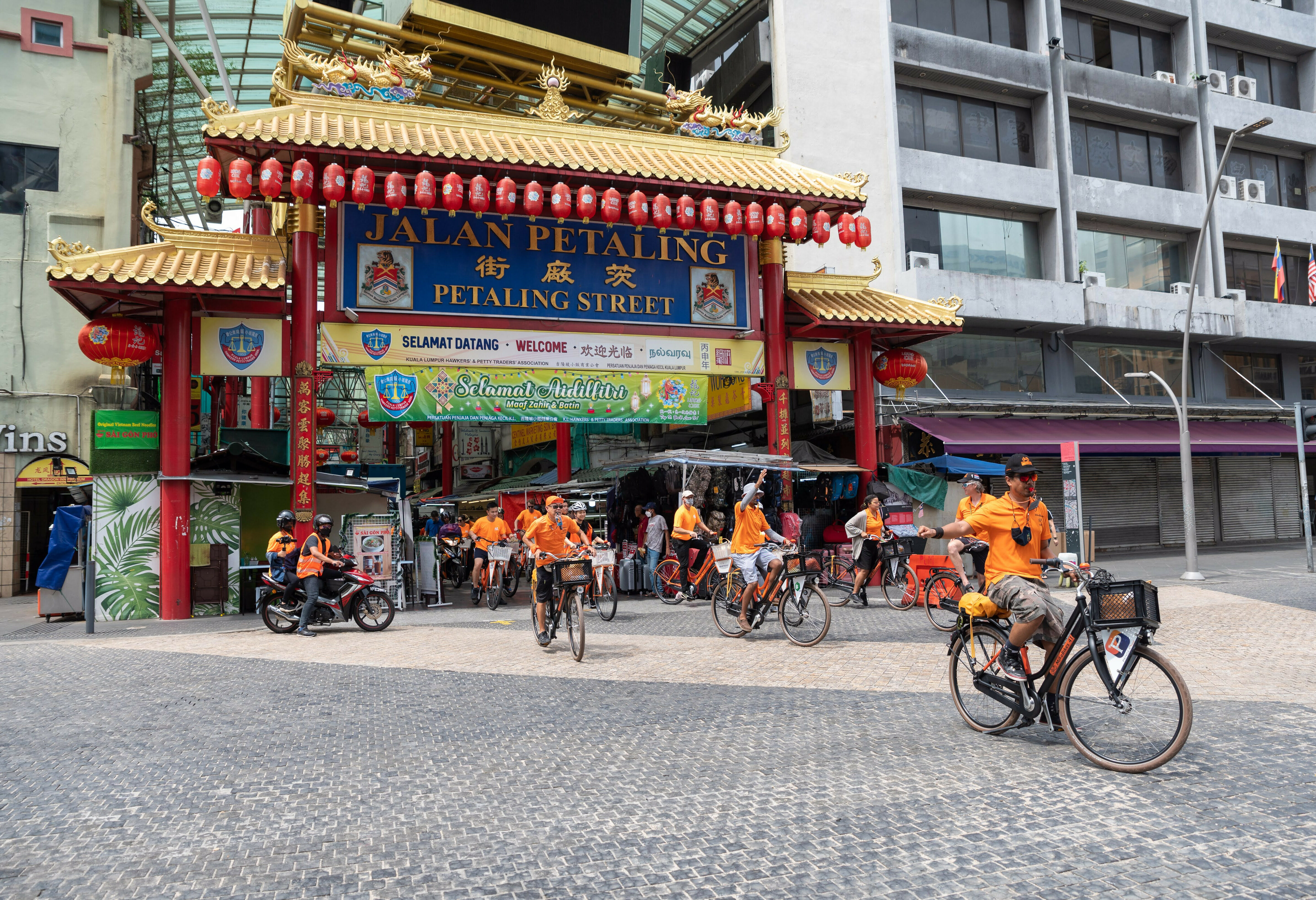 Fietsen in Kuala Lumpur