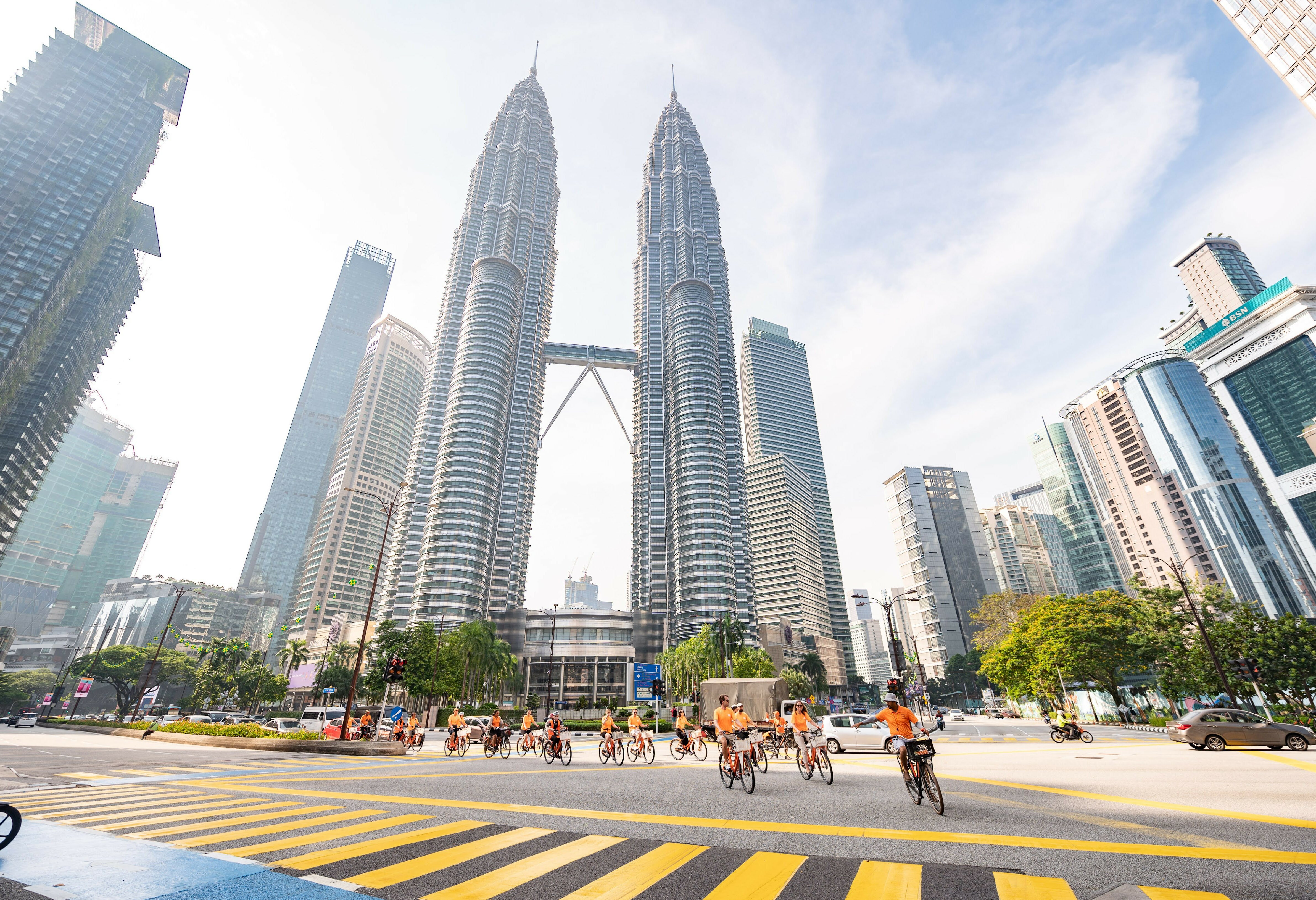 Fietsen in Kuala Lumpur