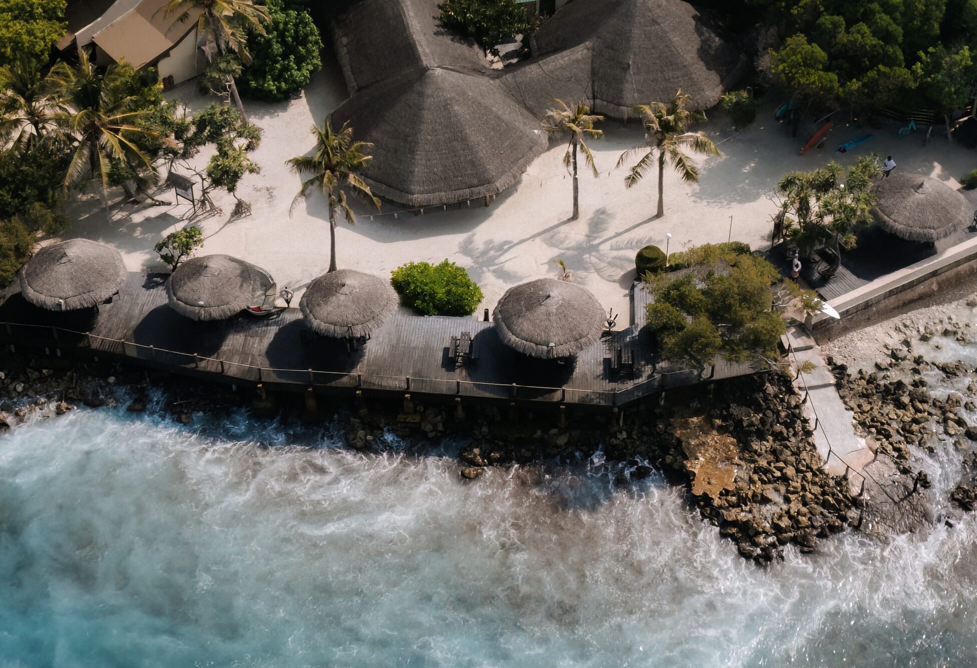 Malediven Adaaran Hudhuranfushi Resort  Restaurant