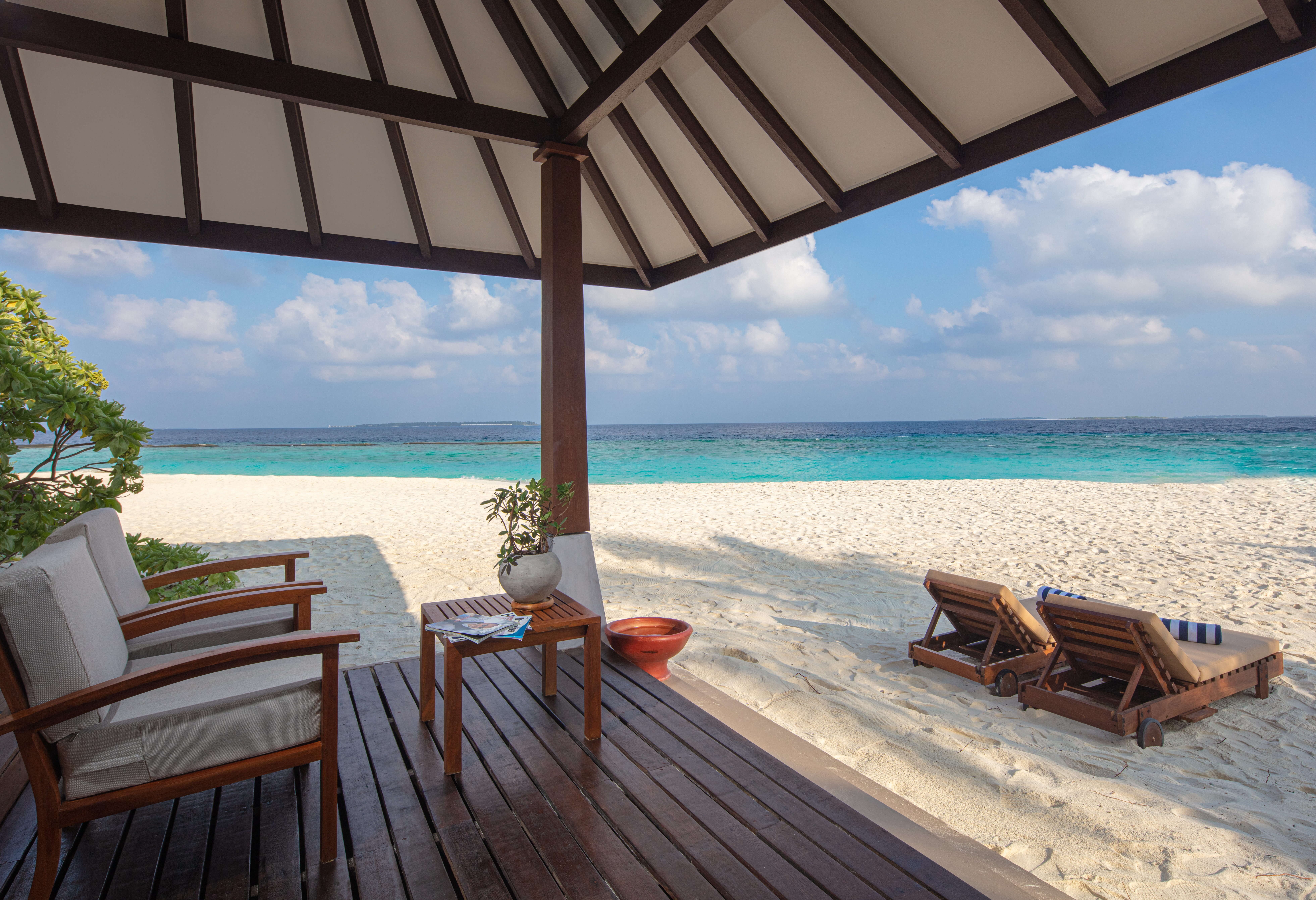 Malediven Adaaran Select Meedhupparu Villa